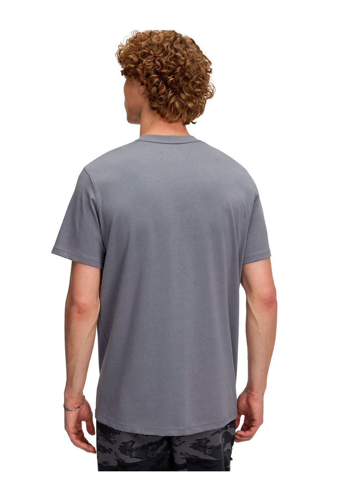 Polera Lifestyle  Hombre Logo Embroidered HW Gris -1