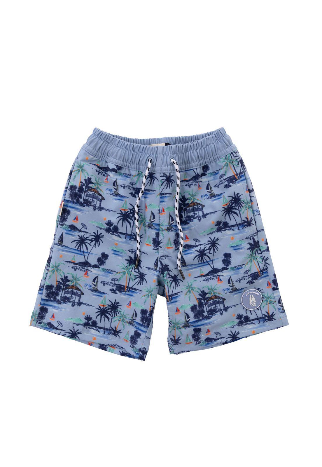 Traje de Baño Niño Loitz Azul-0