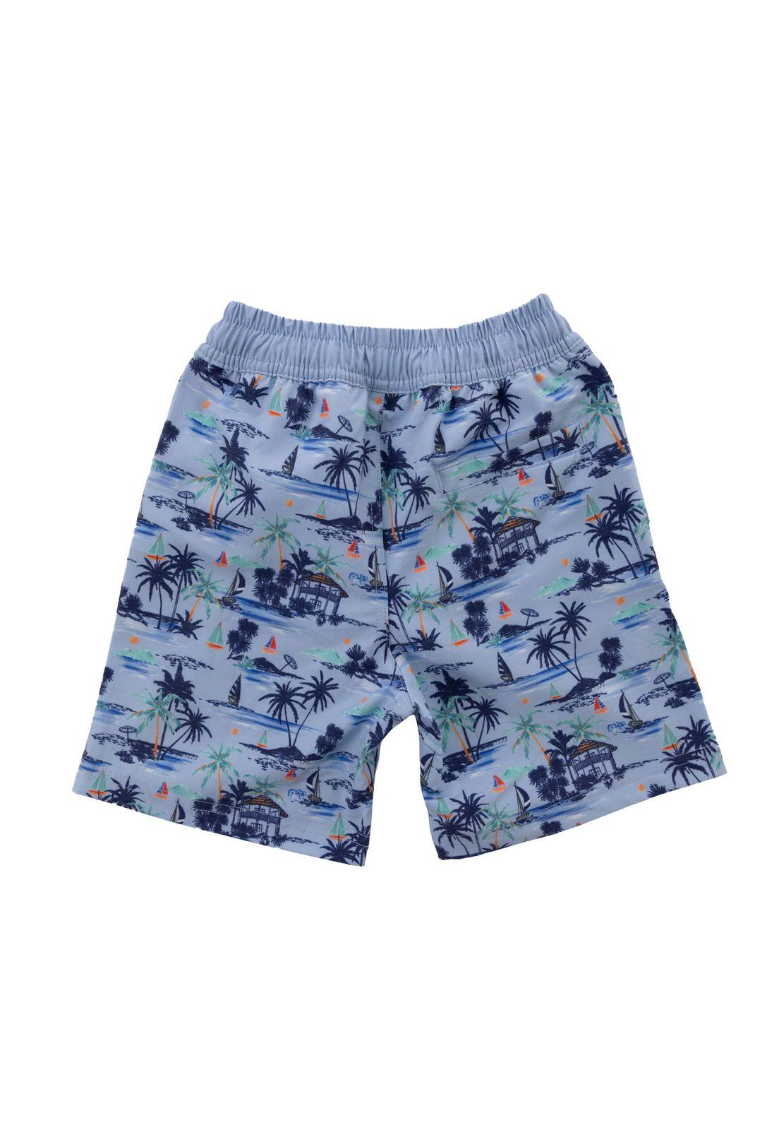 Traje de Baño Niño Loitz Azul-3
