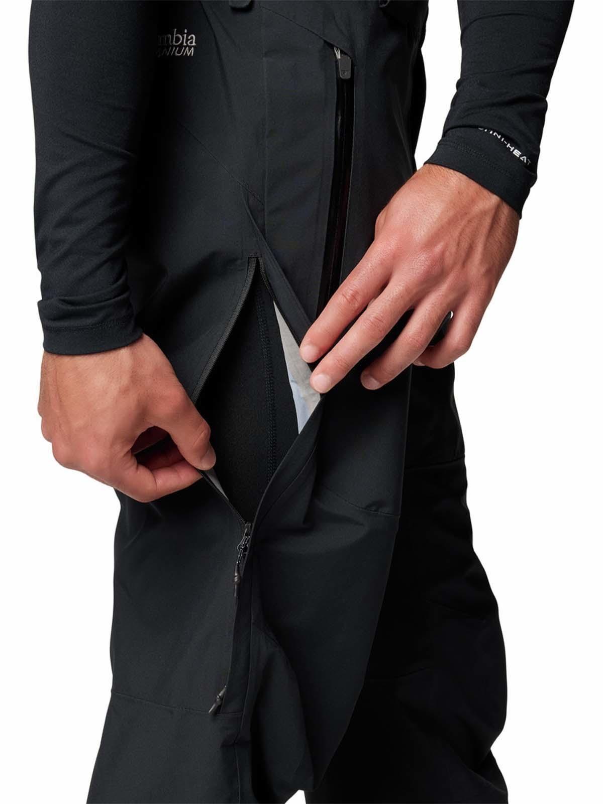 Pantalón imperm Hombre Platinm II 3L Ski Negro-5