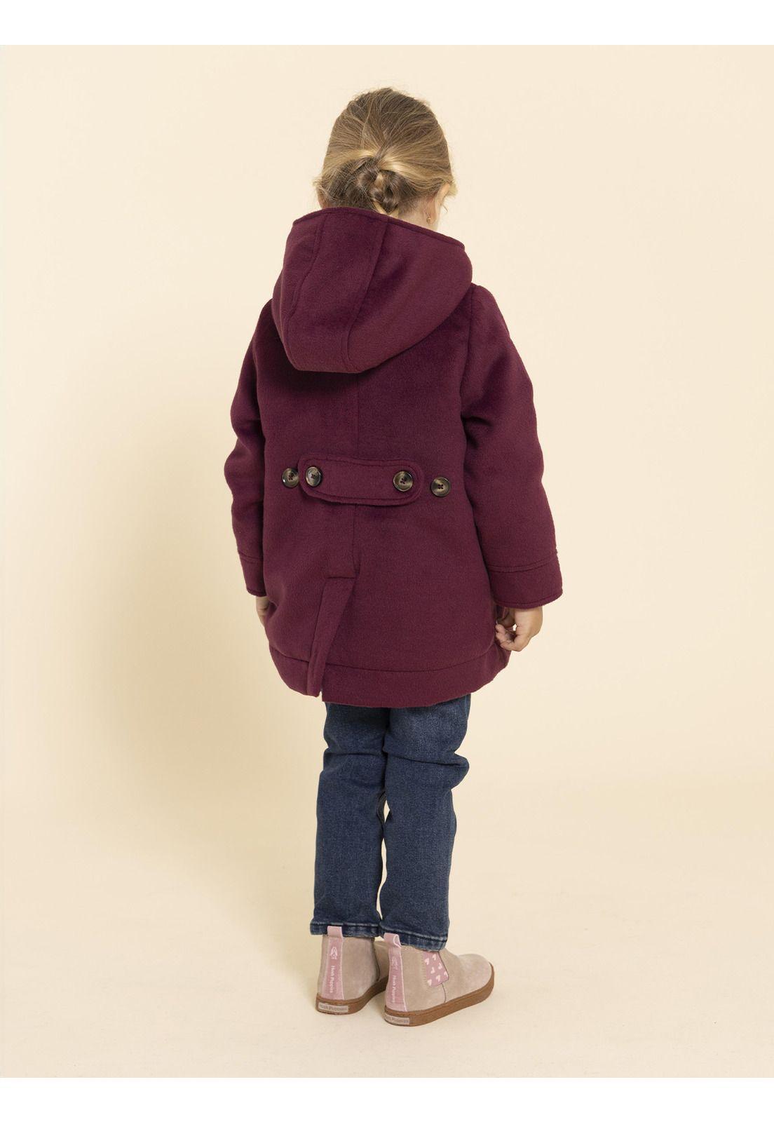 Chaqueta Montgomery Niña Rojo-4