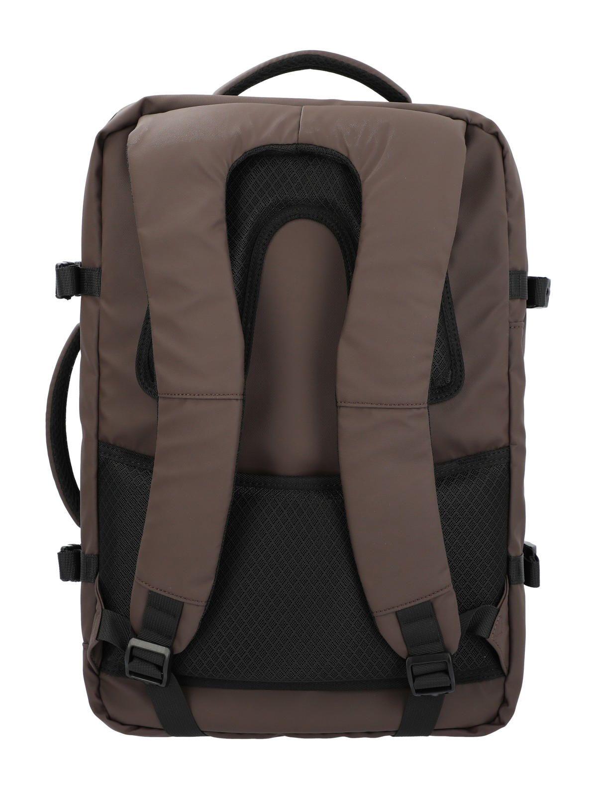Mochila Poliéster Unisex Wr Gant Ii Backb Café-2