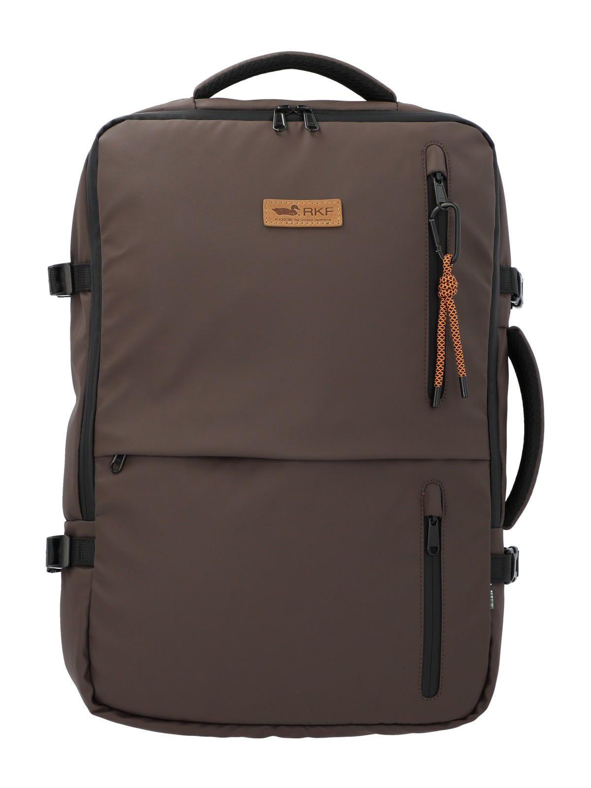 Mochila Poliéster Unisex Wr Gant Ii Backb Café-0