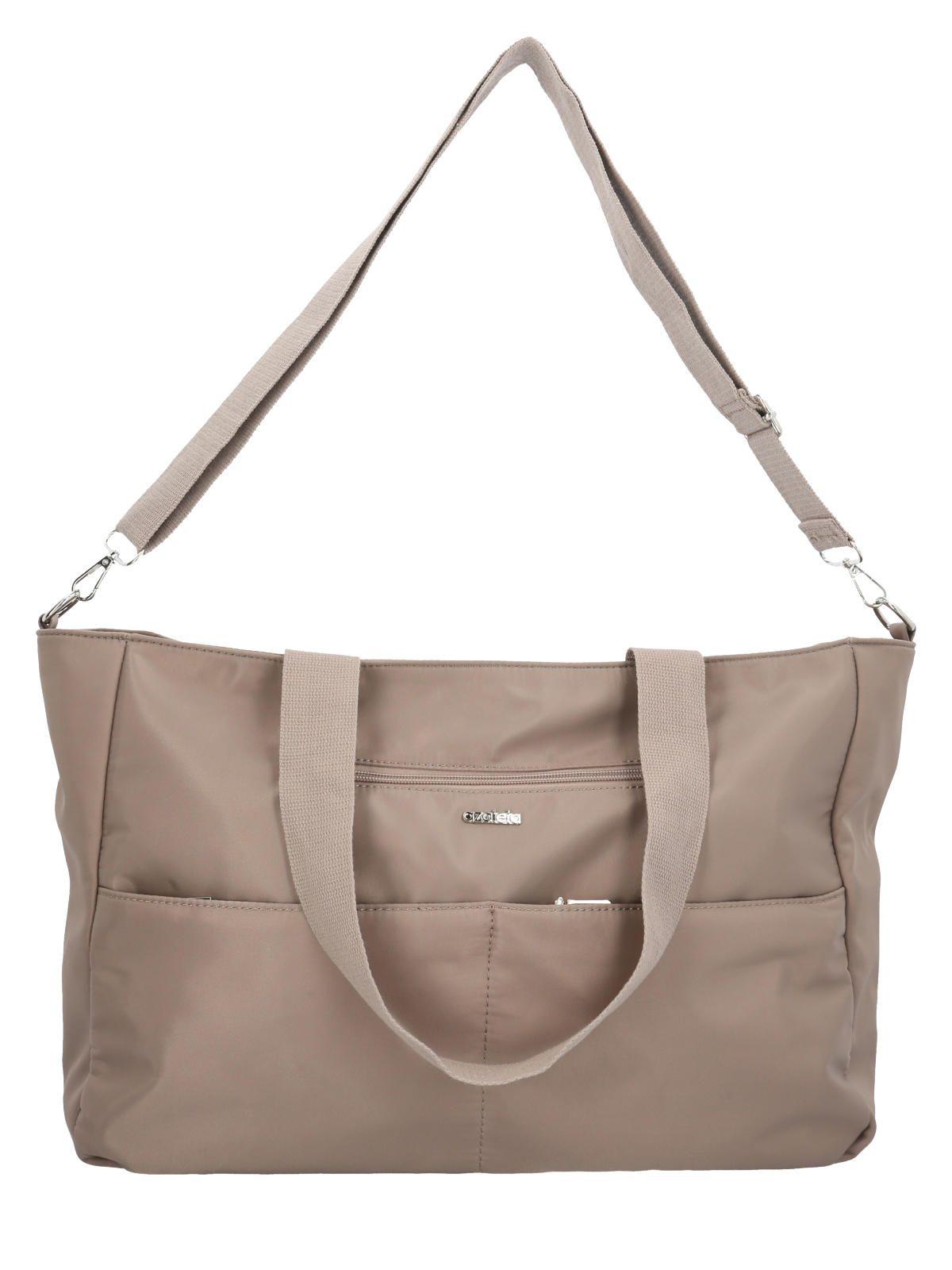 Cartera Taupe Dulce Tote Mujer-0