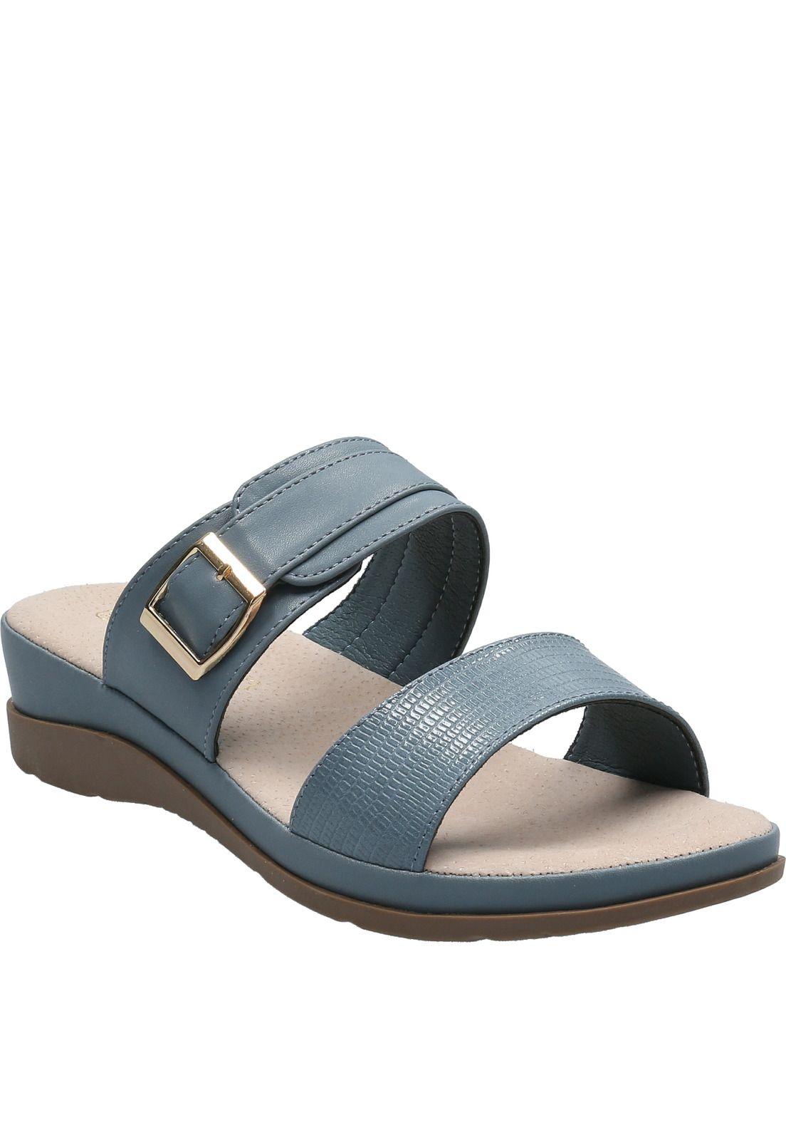 Sandalia Mujer Bold Denim-0