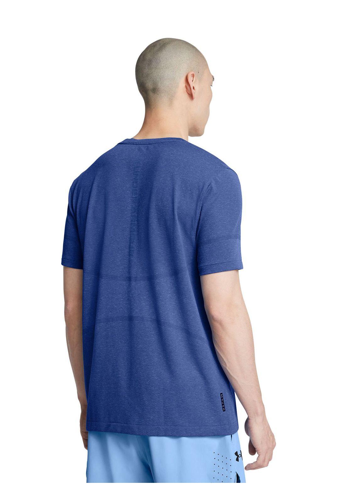 Polera manga corta Vanish Elt hombre Azul-4
