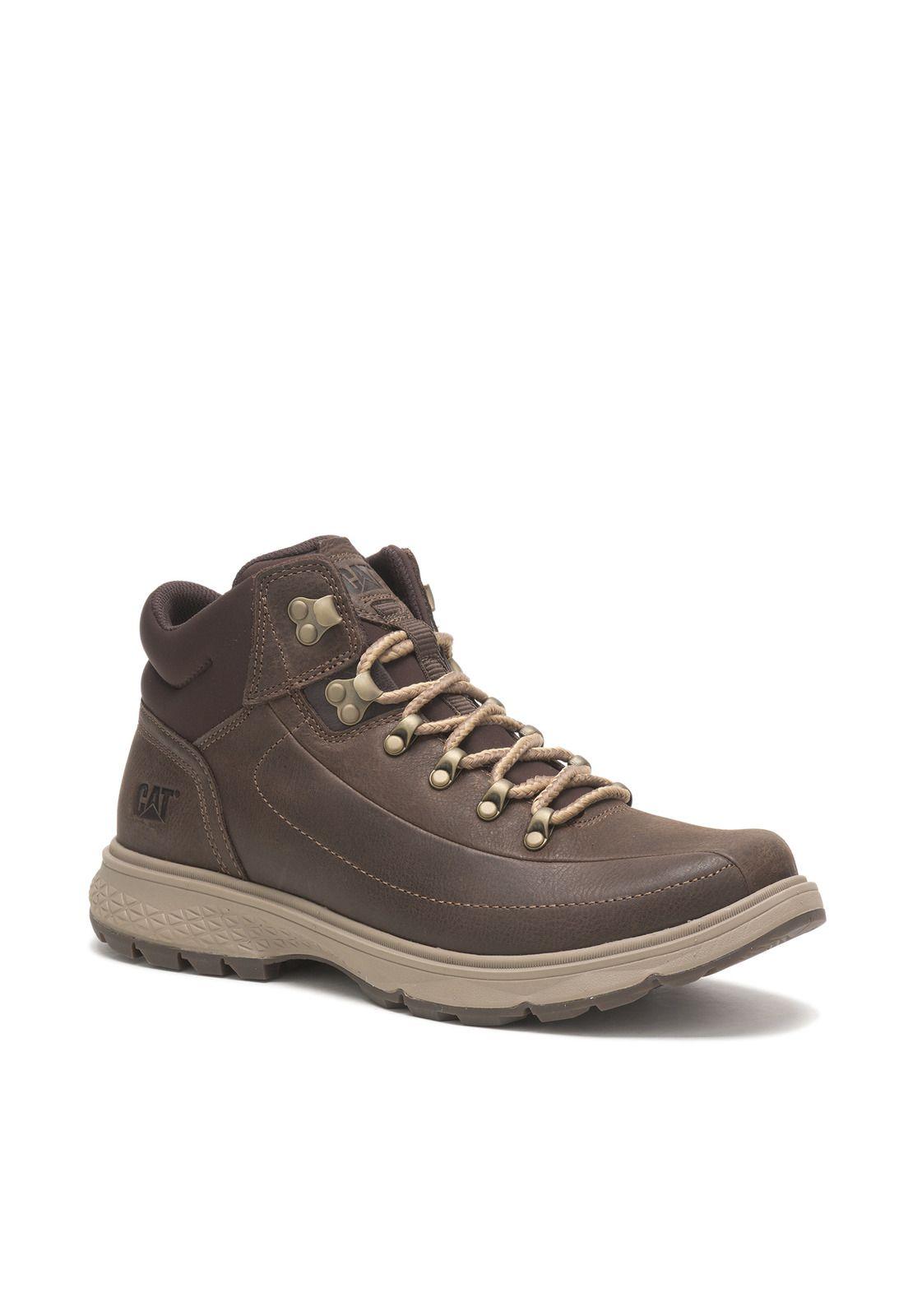 Botin Cuero Hombre Forerunner Café-0