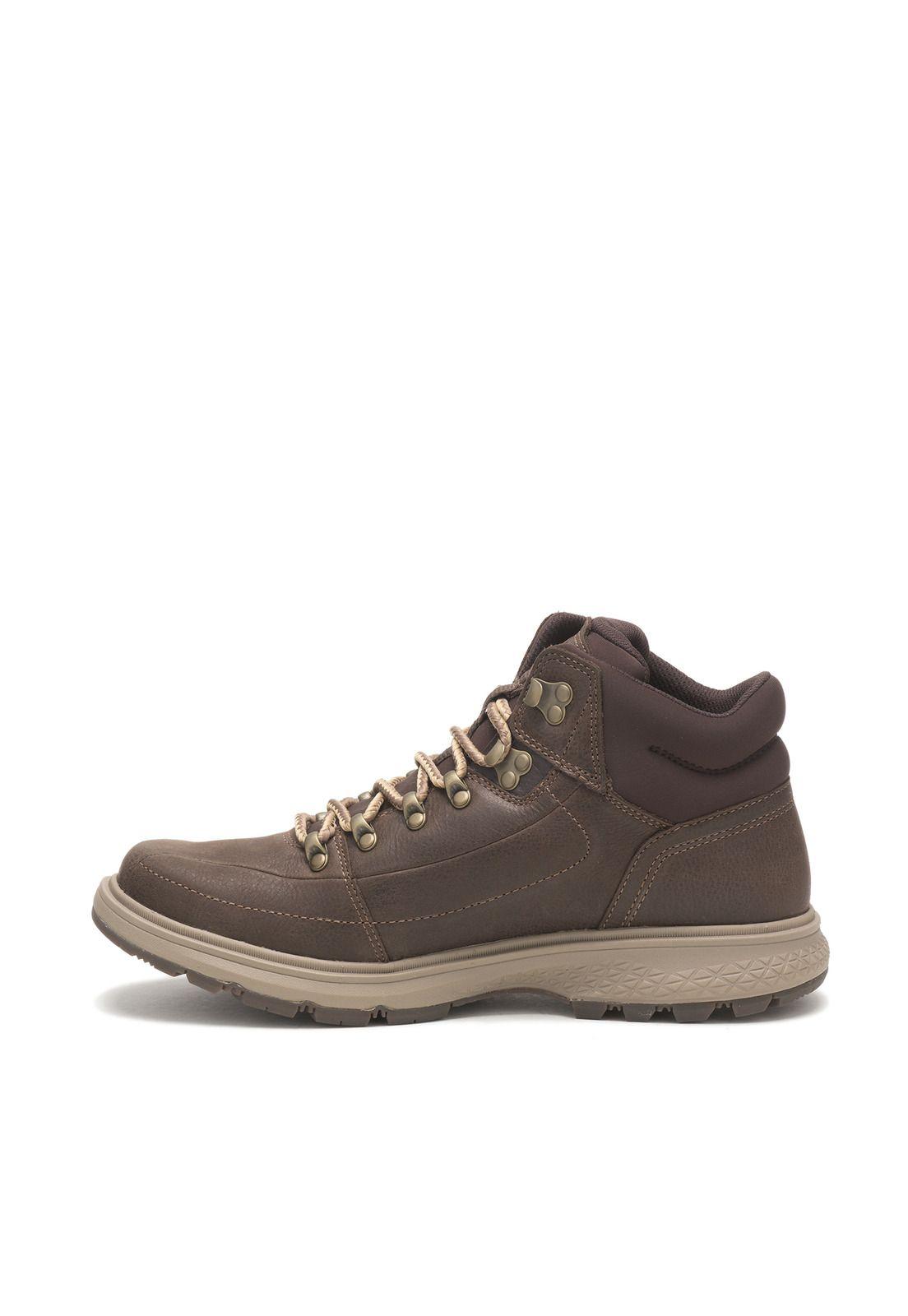 Botin Cuero Hombre Forerunner Café-2
