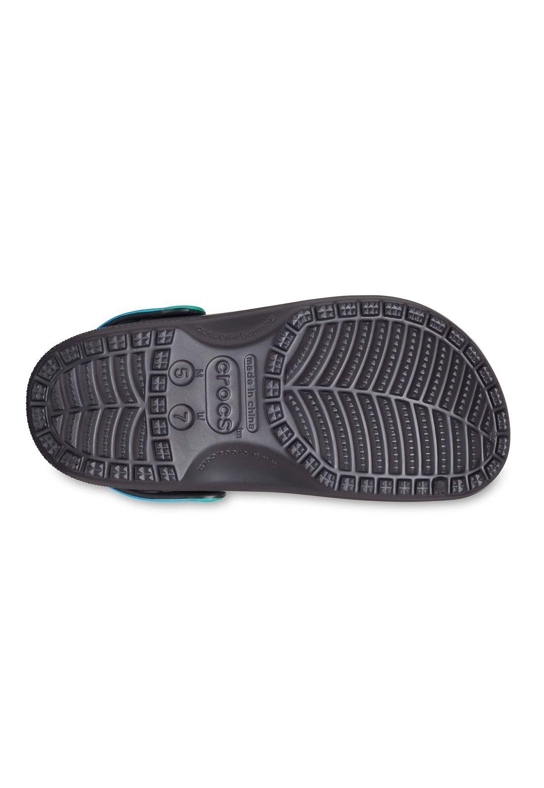 Zueco Crocs Hombre Minecraft Cls Clog Verde-5