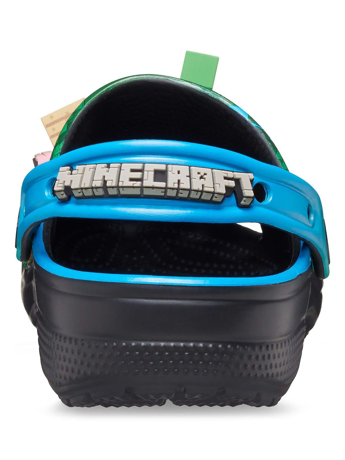 Zueco Crocs Hombre Minecraft Cls Clog Verde-7