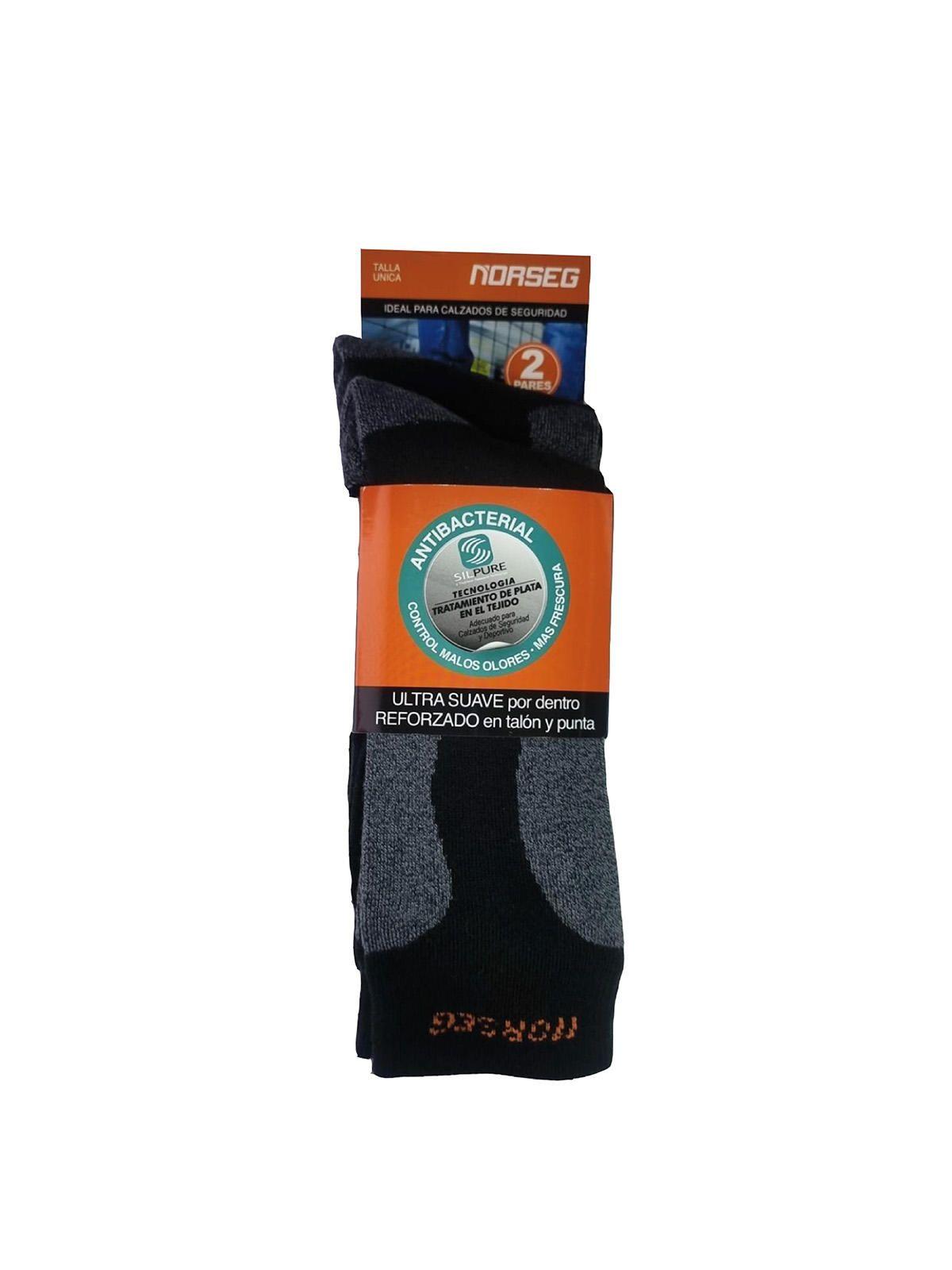Pack 2 Calcetines de trabajo Comfort Workg Negro-2