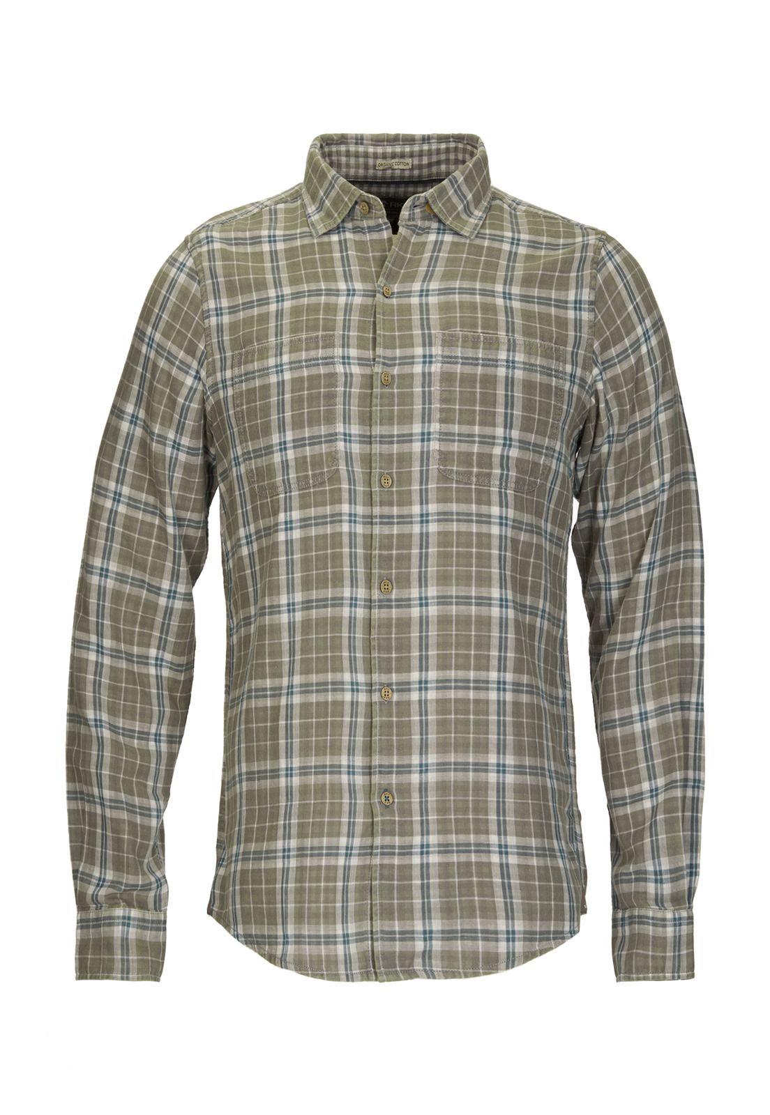 Camisa M/L Hombre Bradford Verde-0