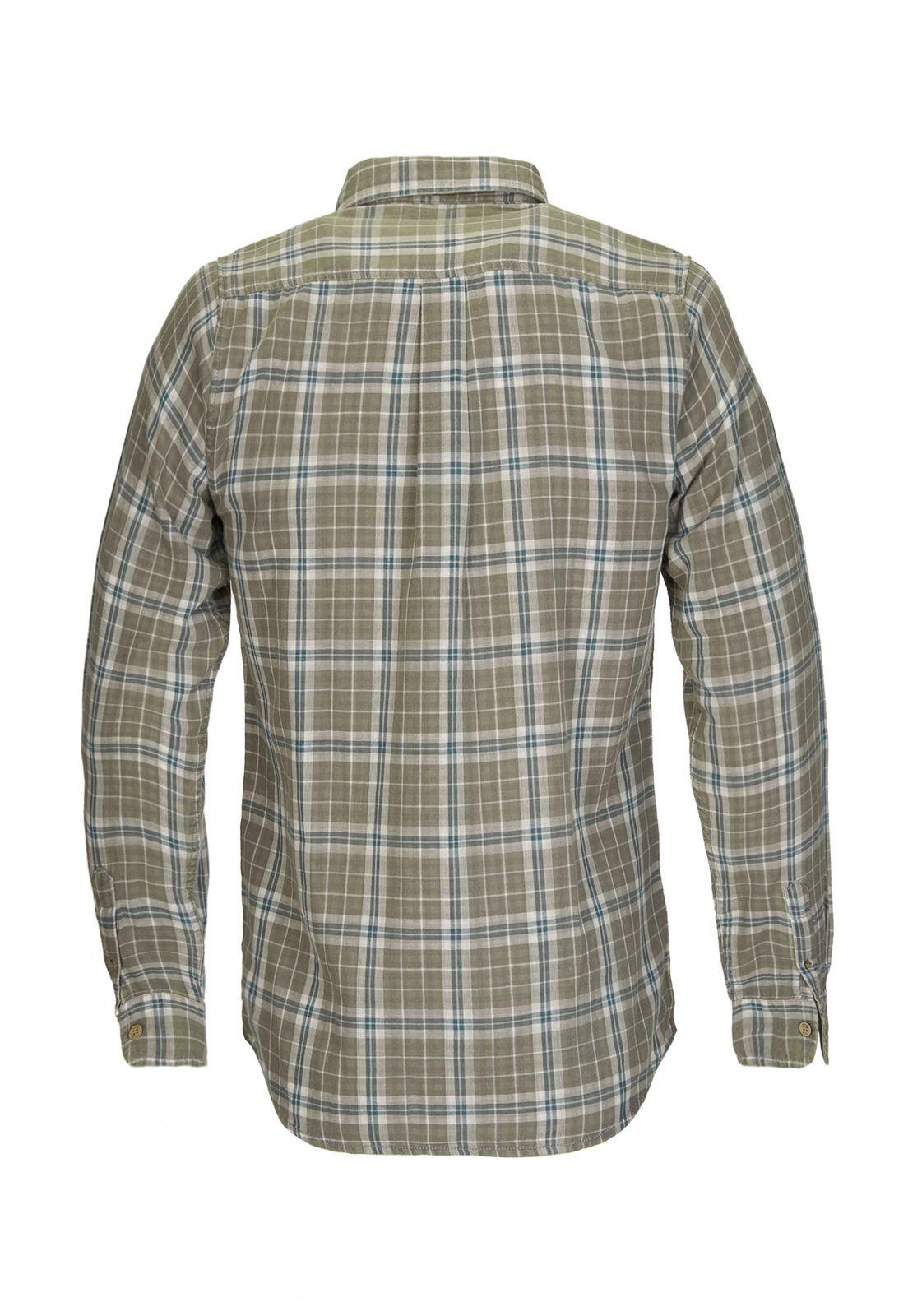 Camisa M/L Hombre Bradford Verde-1