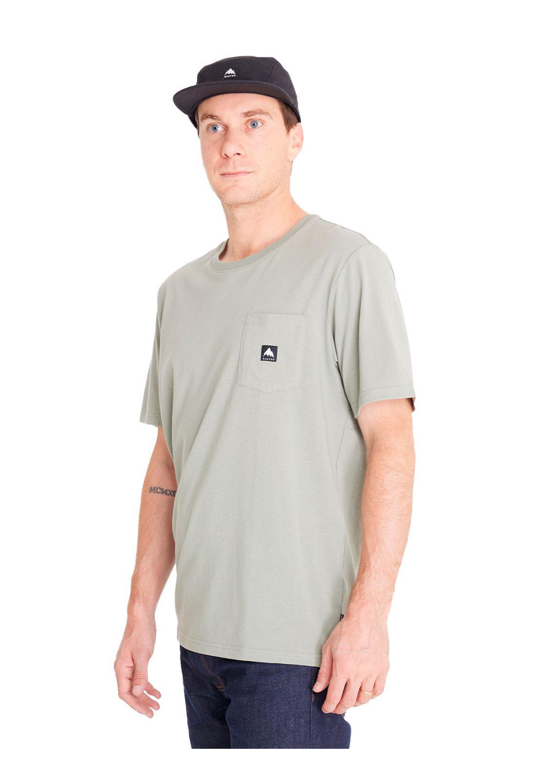 Polera manga corta Hombre T-Shirt SS Oliva-0