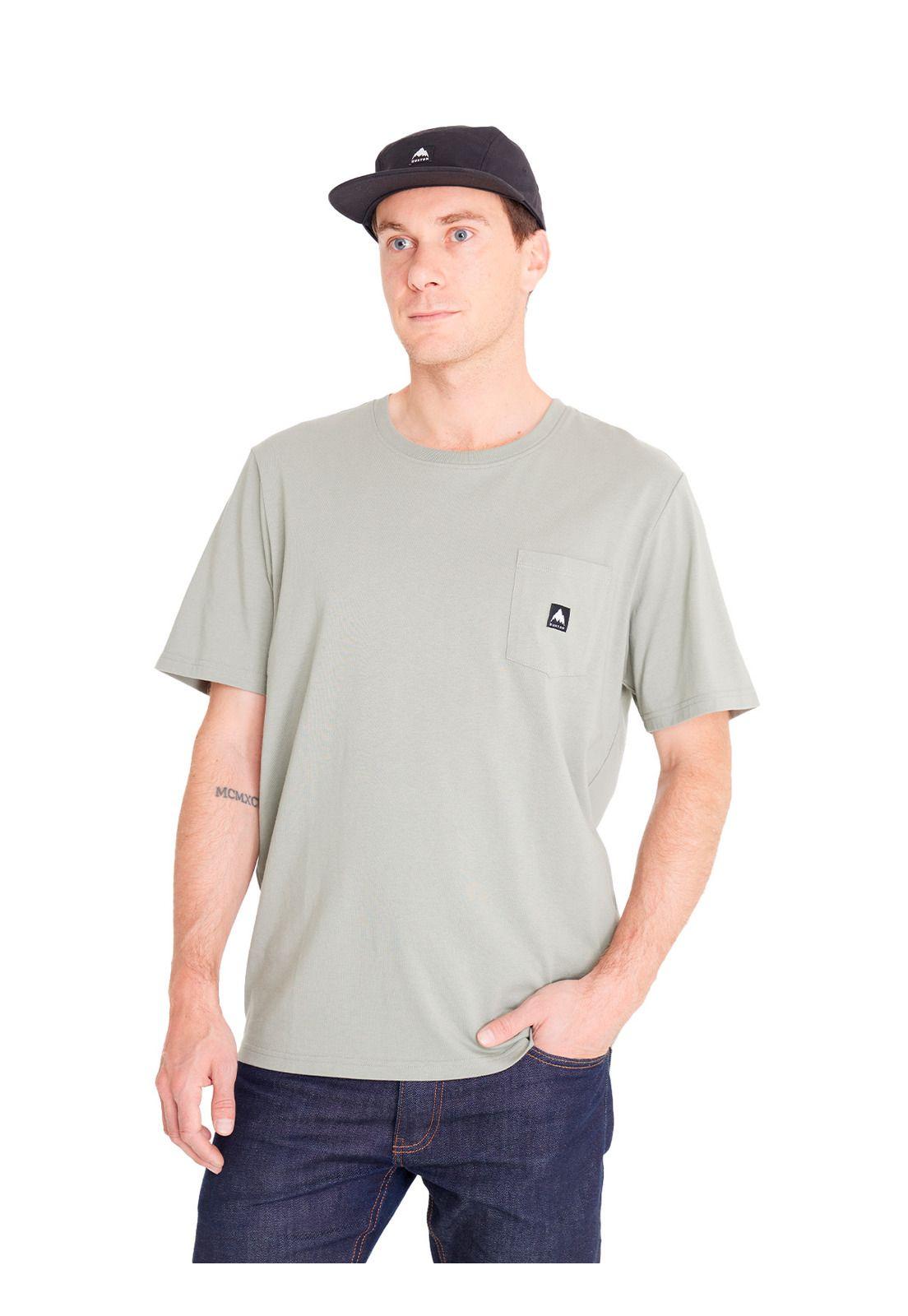 Polera manga corta Hombre T-Shirt SS Oliva-1