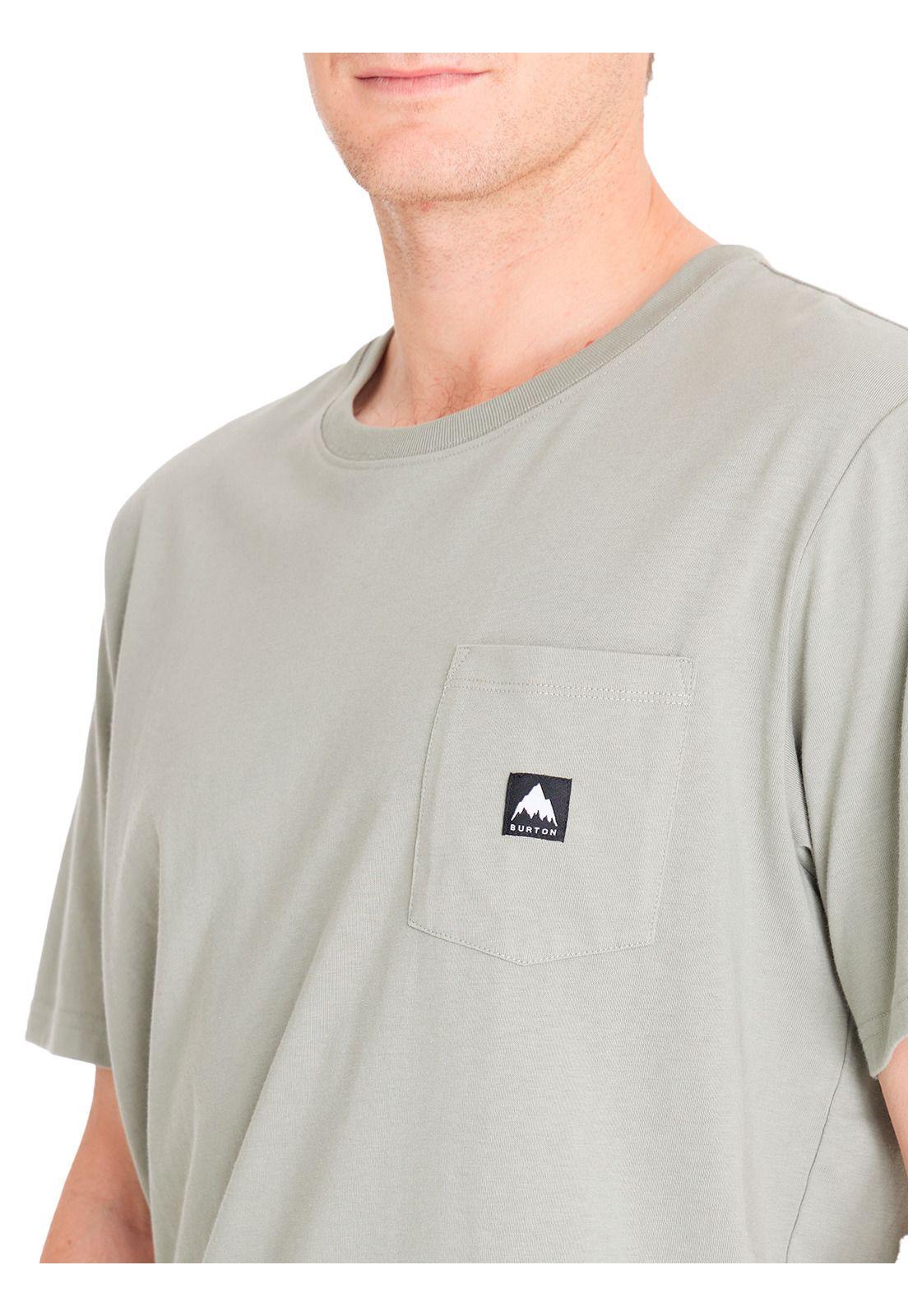 Polera manga corta Hombre T-Shirt SS Oliva-3