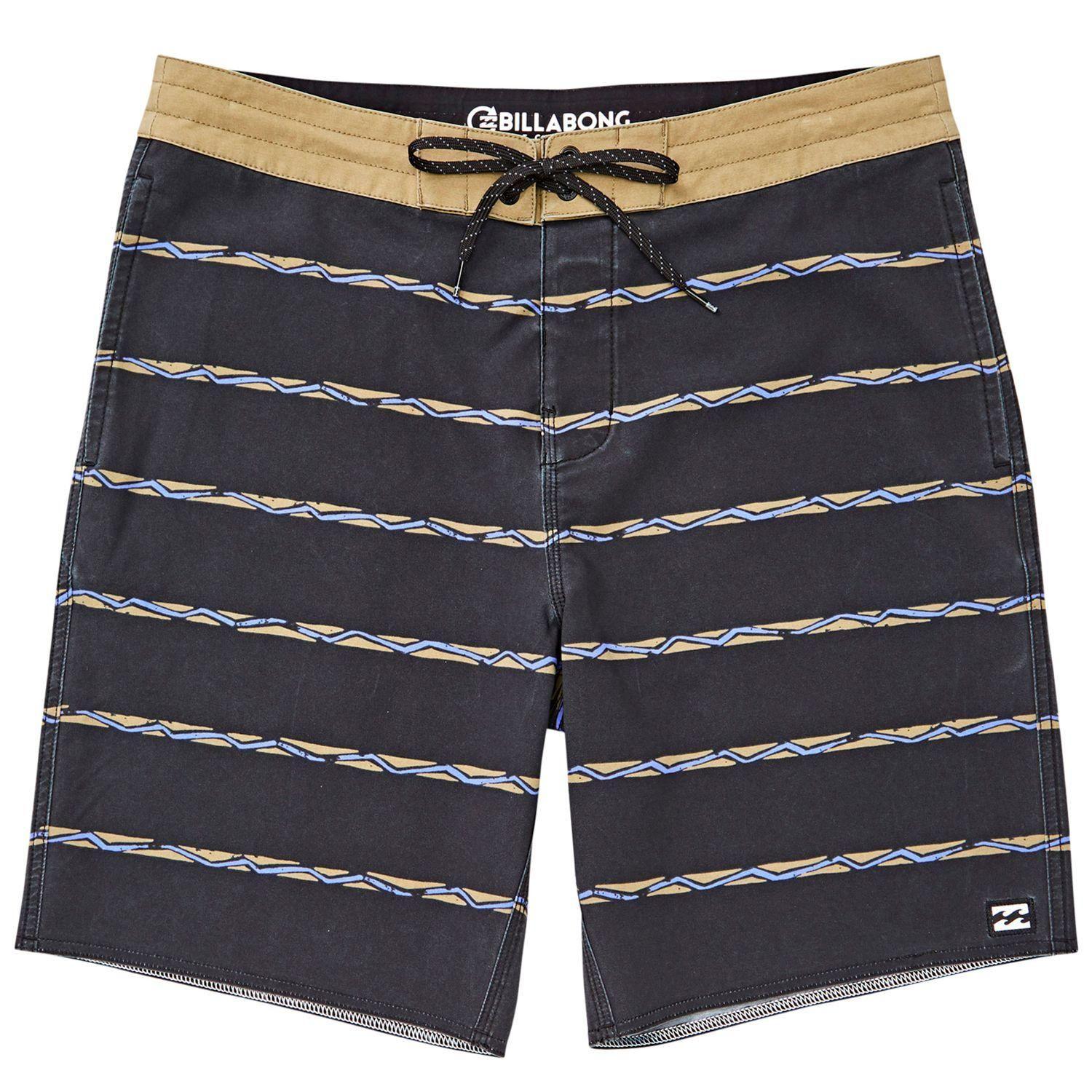 Traje De Baño Hombre Sundays Stripe Lt Negro-0