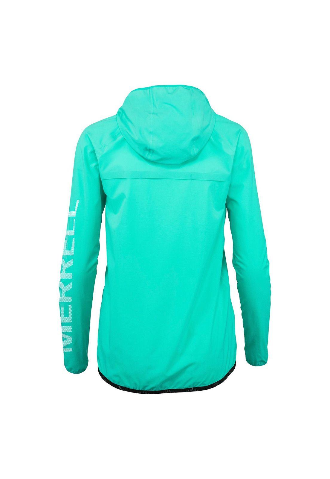 Cortaviento Mujer Hyperlite Pullover Esmeralda-1