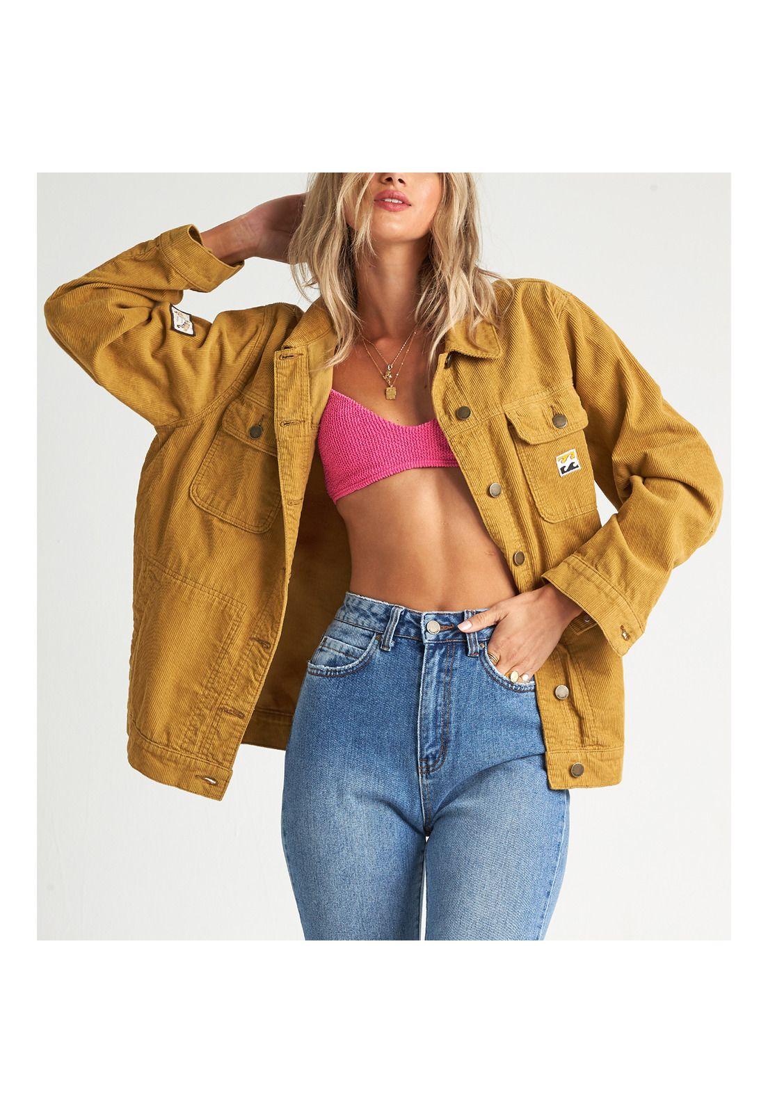 Chaqueta  Manup Mostaza Mujer-0