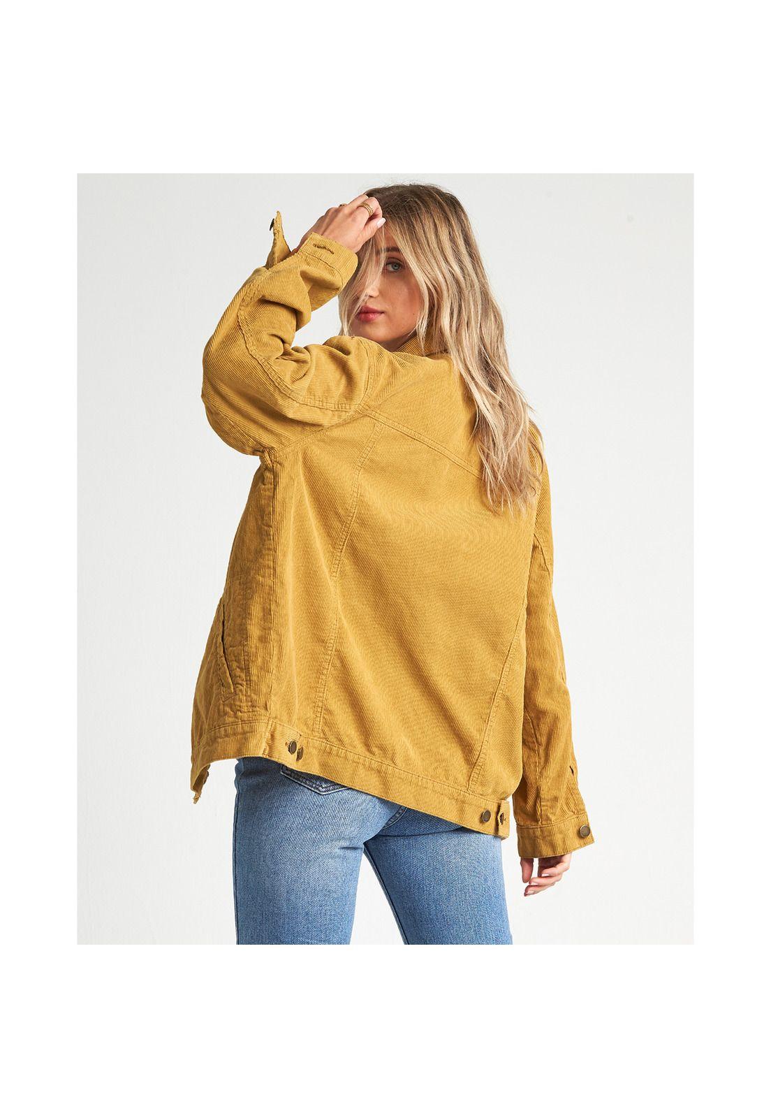 Chaqueta  Manup Mostaza Mujer-2