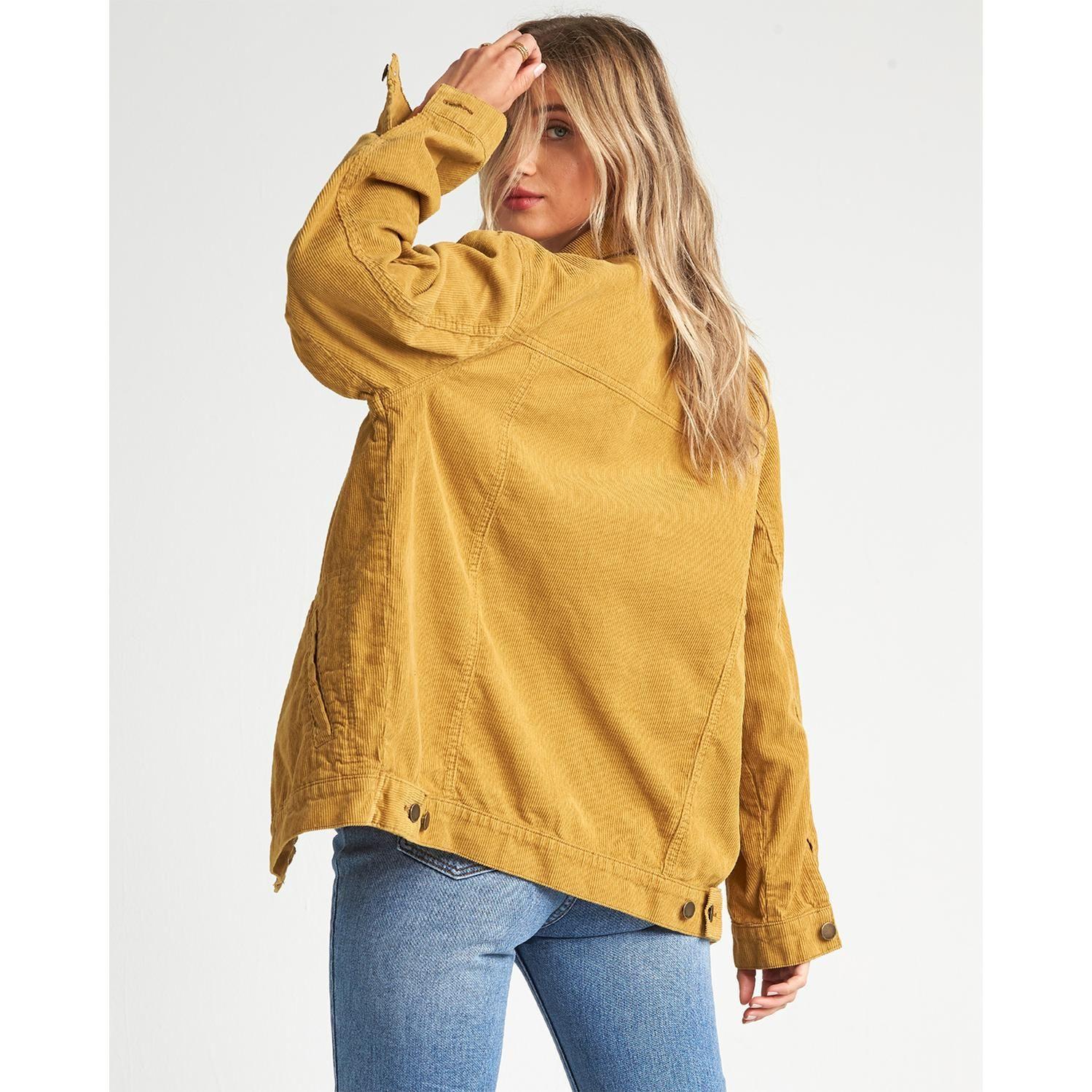 Chaqueta  Manup Mostaza Mujer-2