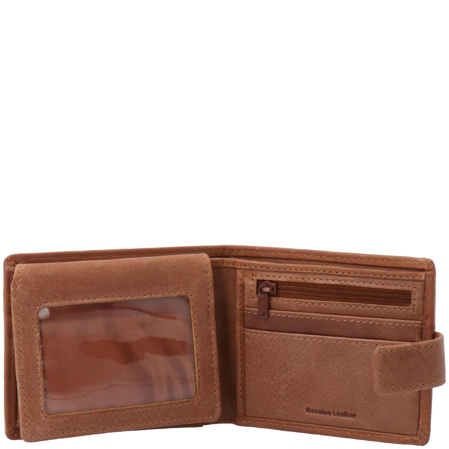 Billetera Hombre Hfd Volante Café-2