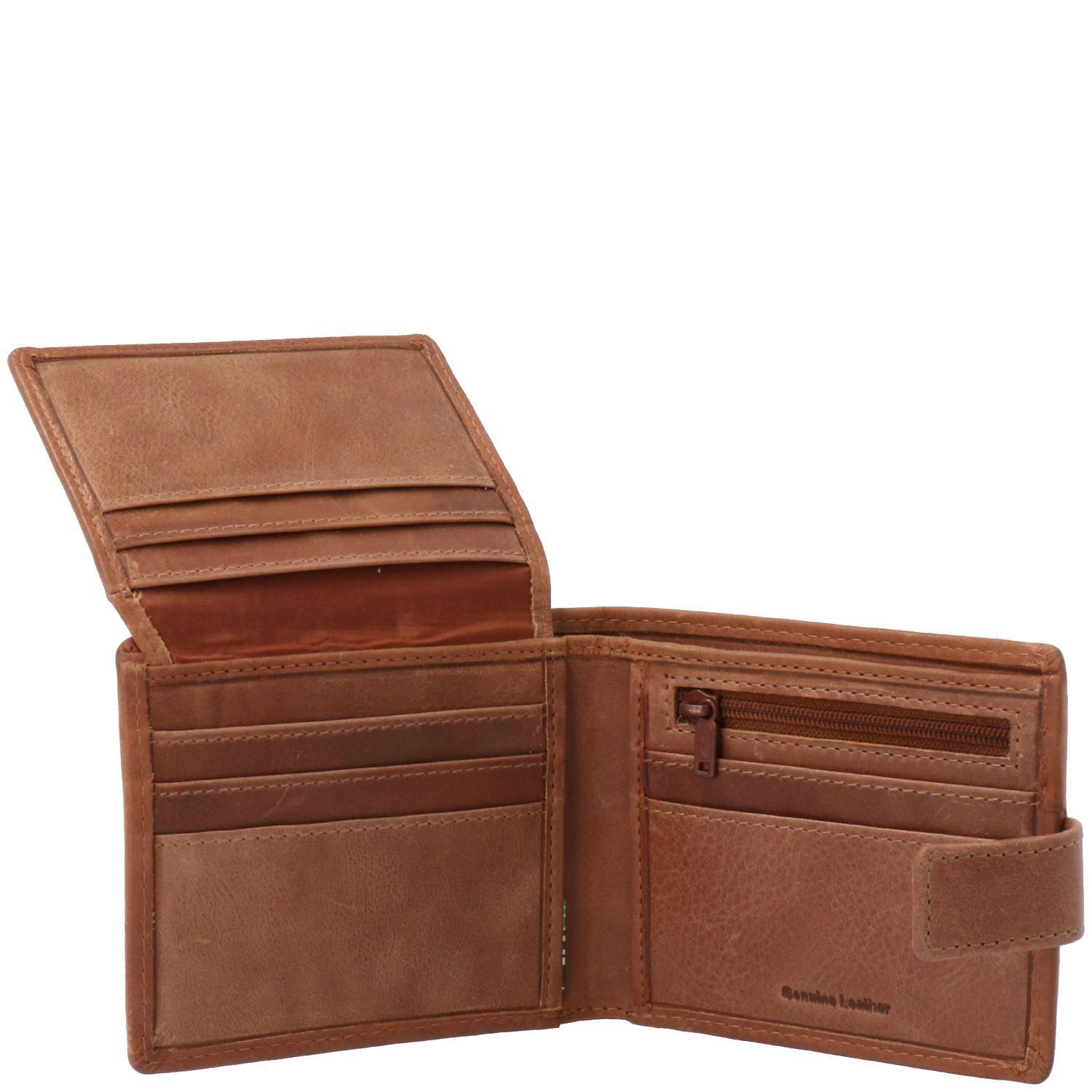 Billetera Hombre Hfd Volante Café-3