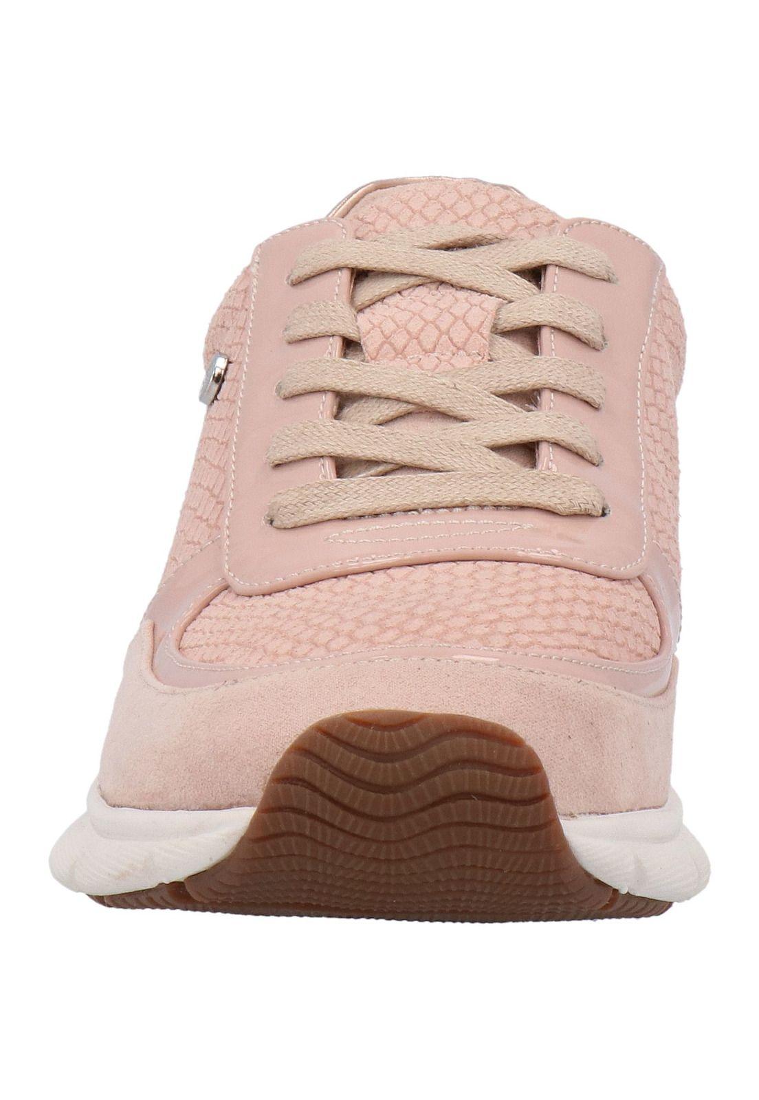 Zapatilla Mujer Cuero Lovit Rosa-2