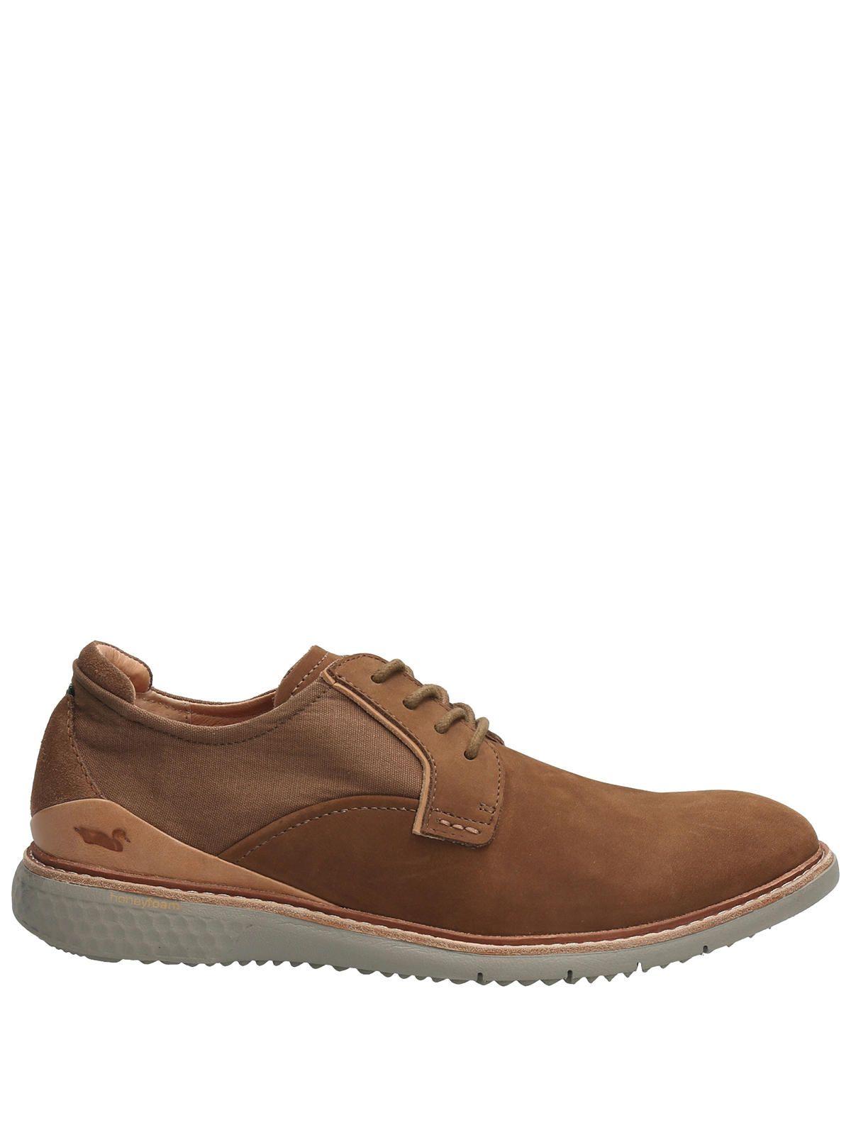 Zapato Cuero Hombre Tiergarten Café Claro-0