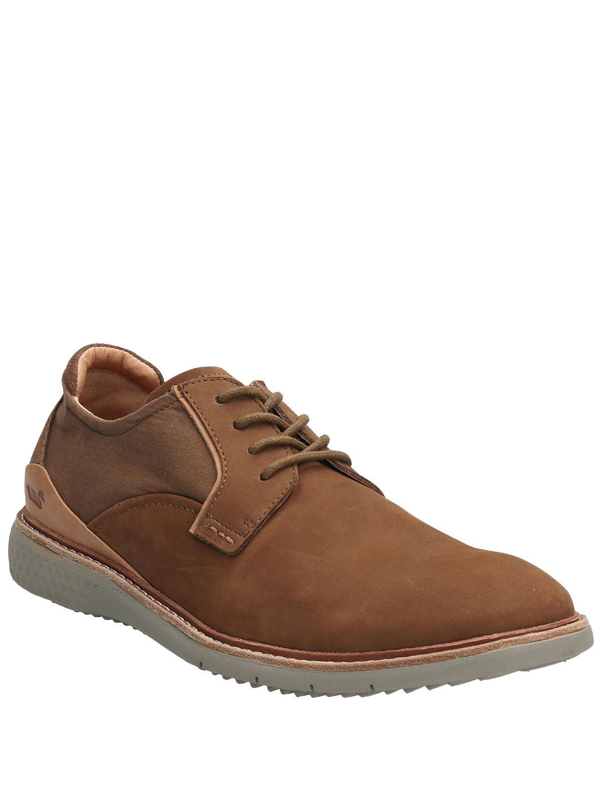 Zapato Cuero Hombre Tiergarten Café Claro-1