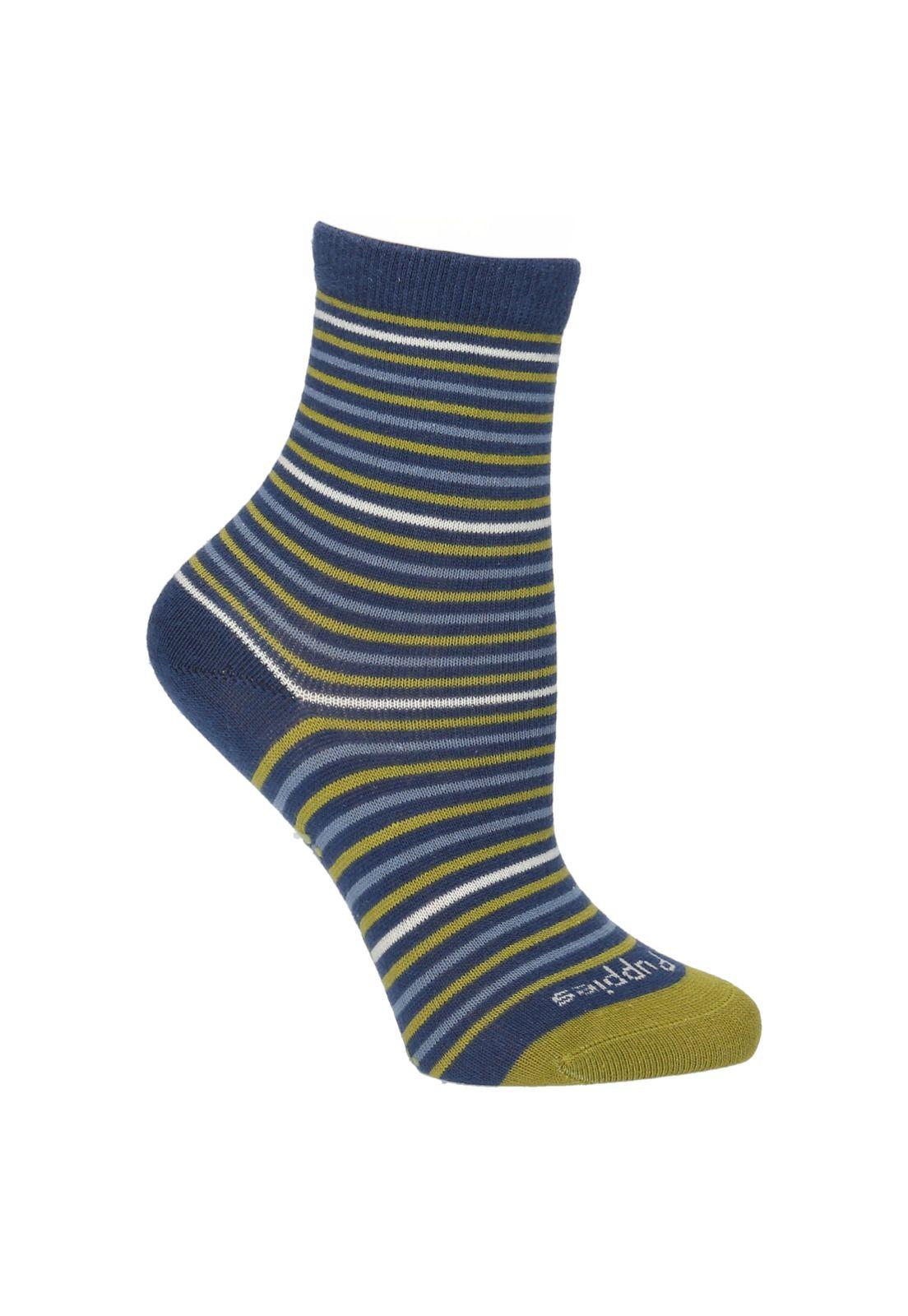 Calcetín Algodón Niño Fineline Azul-0