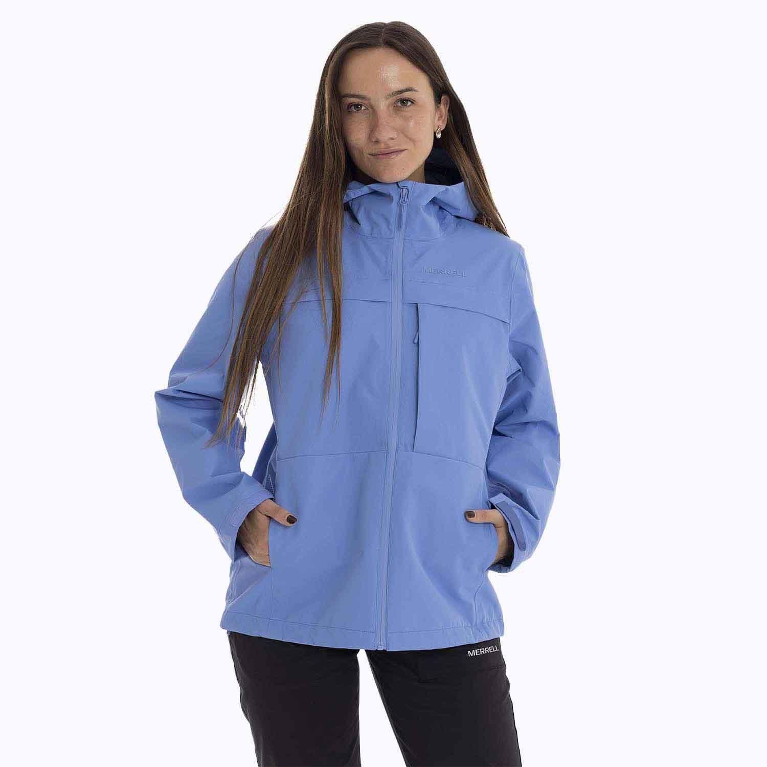 Impermeable Mujer Minnesota Gris azulado Merrell-0