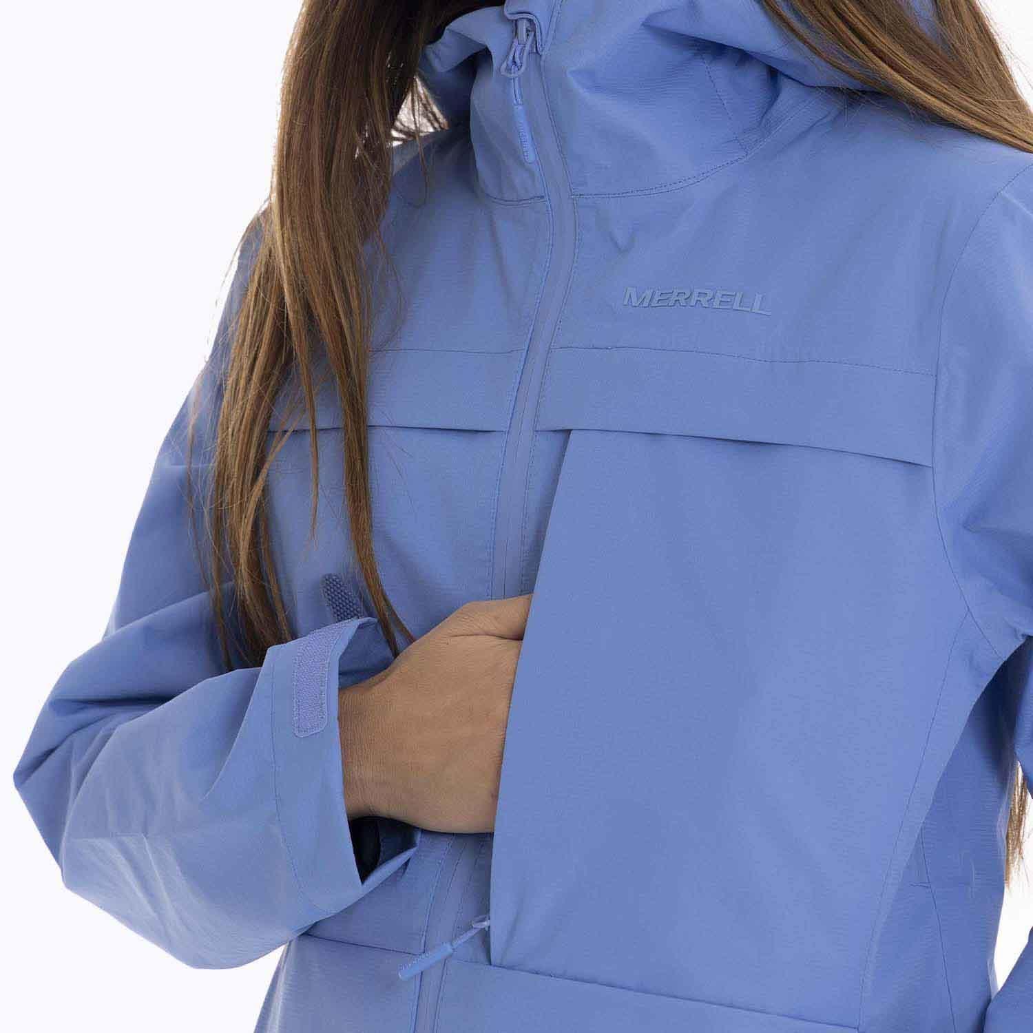 Impermeable Mujer Minnesota Gris azulado Merrell-7