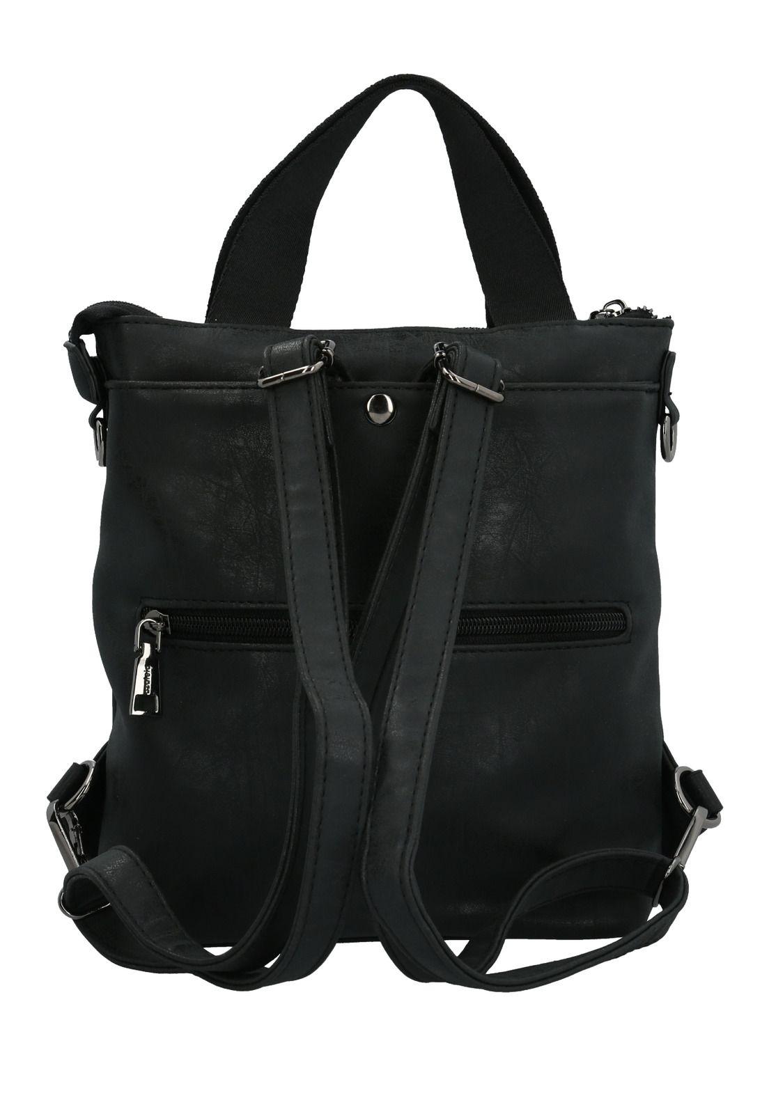 Cartera Negro Adrian Backbag Mujer-2