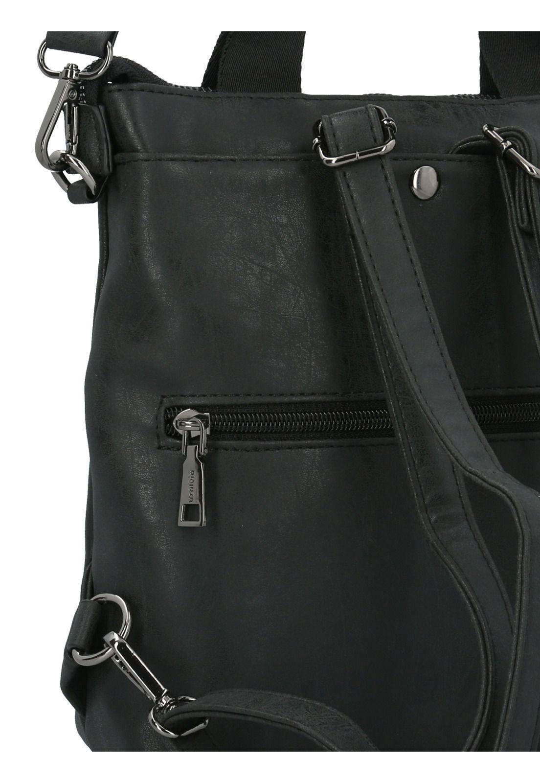 Cartera Negro Adrian Backbag Mujer-4