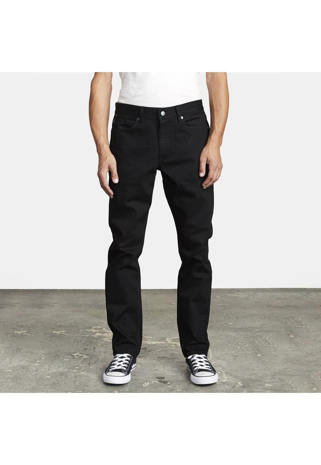 Jeans Hombre Daggers Denim M Pant Negro-0