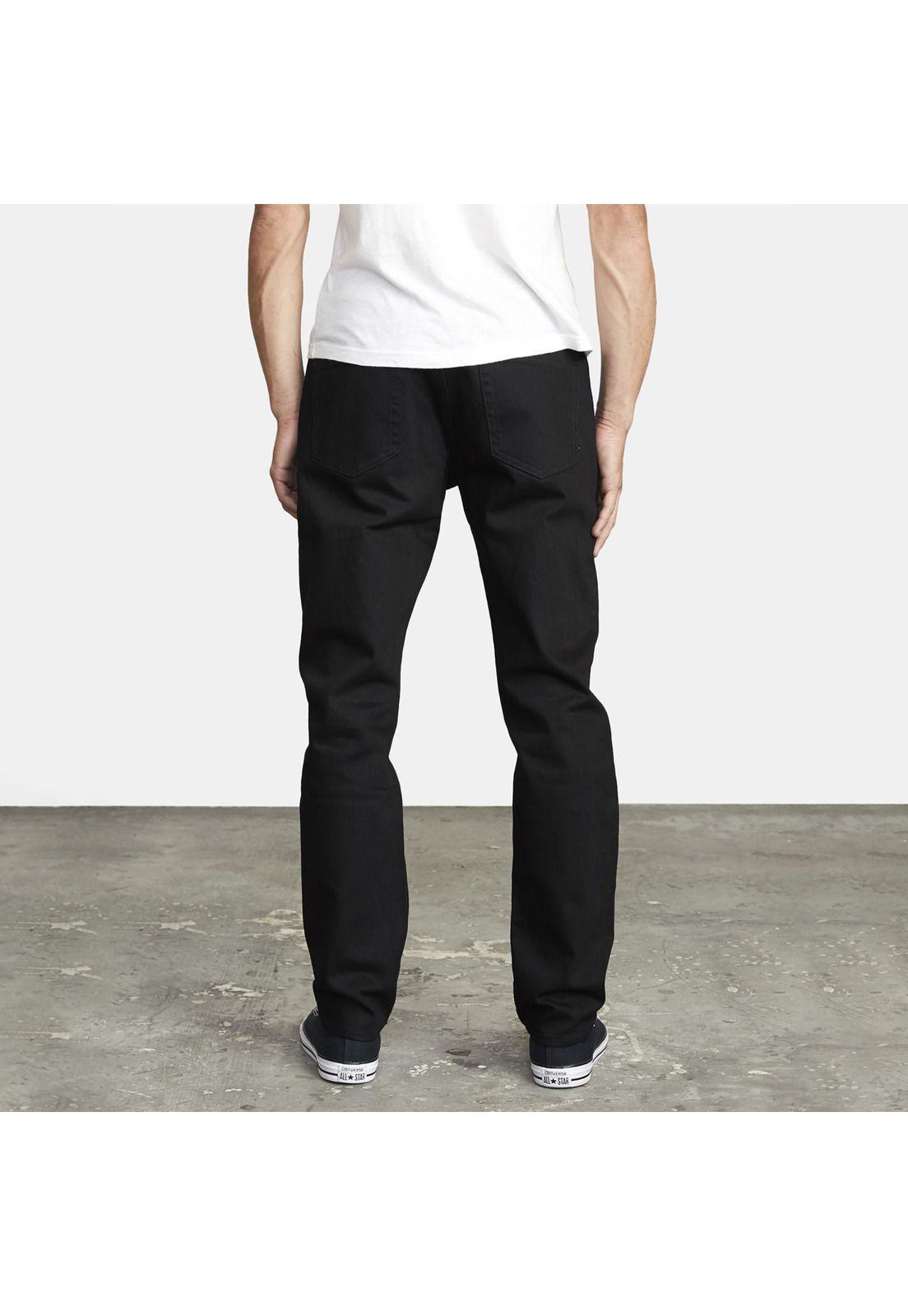 Jeans Hombre Daggers Denim M Pant Negro-1