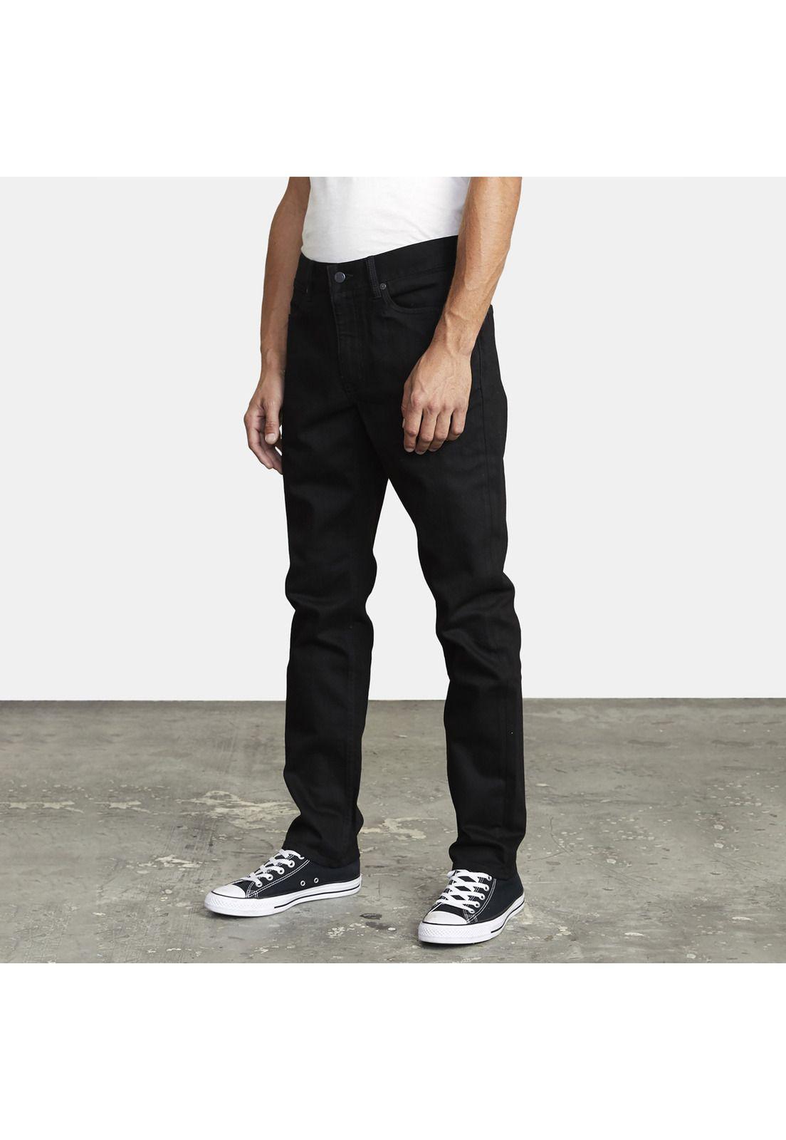 Jeans Hombre Daggers Denim M Pant Negro-3