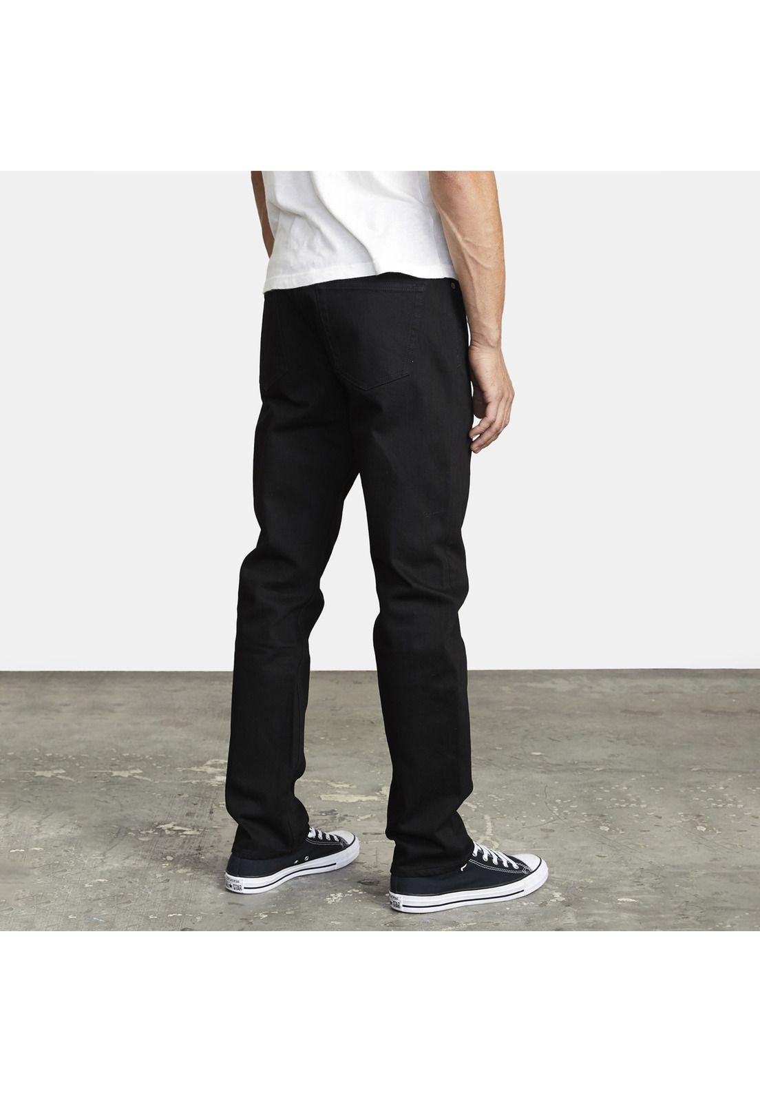 Jeans Hombre Daggers Denim M Pant Negro-5