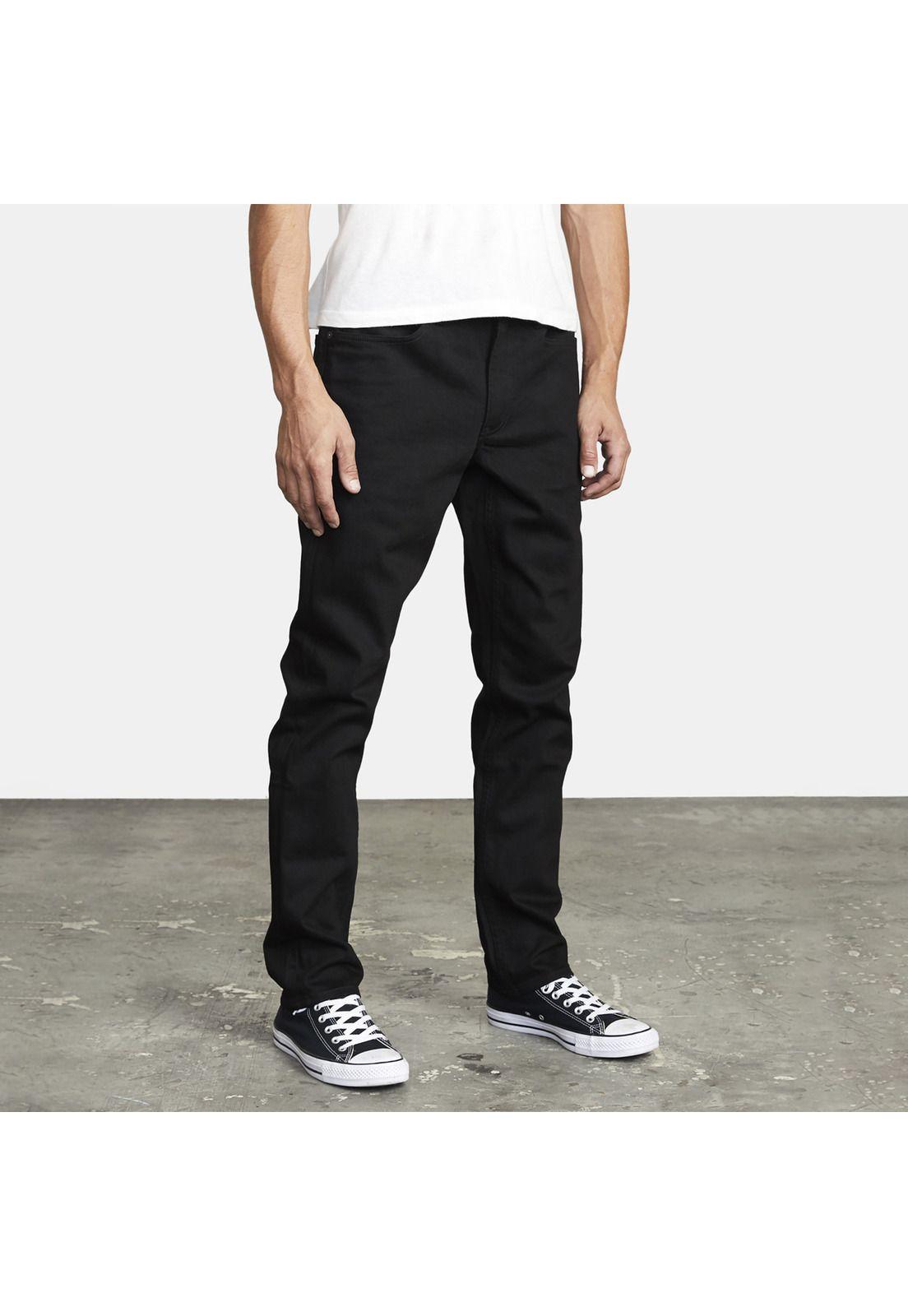 Jeans Hombre Daggers Denim M Pant Negro-6