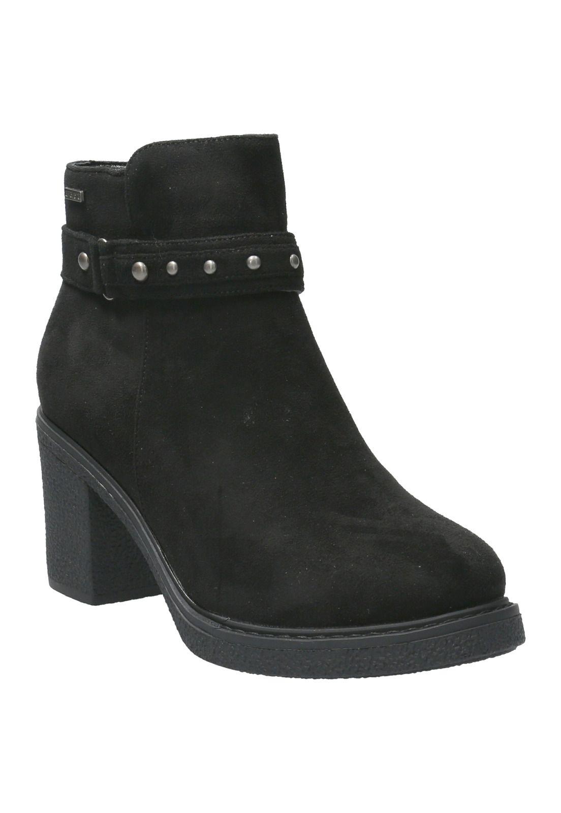 Botín Mujer Glenister Negro-0