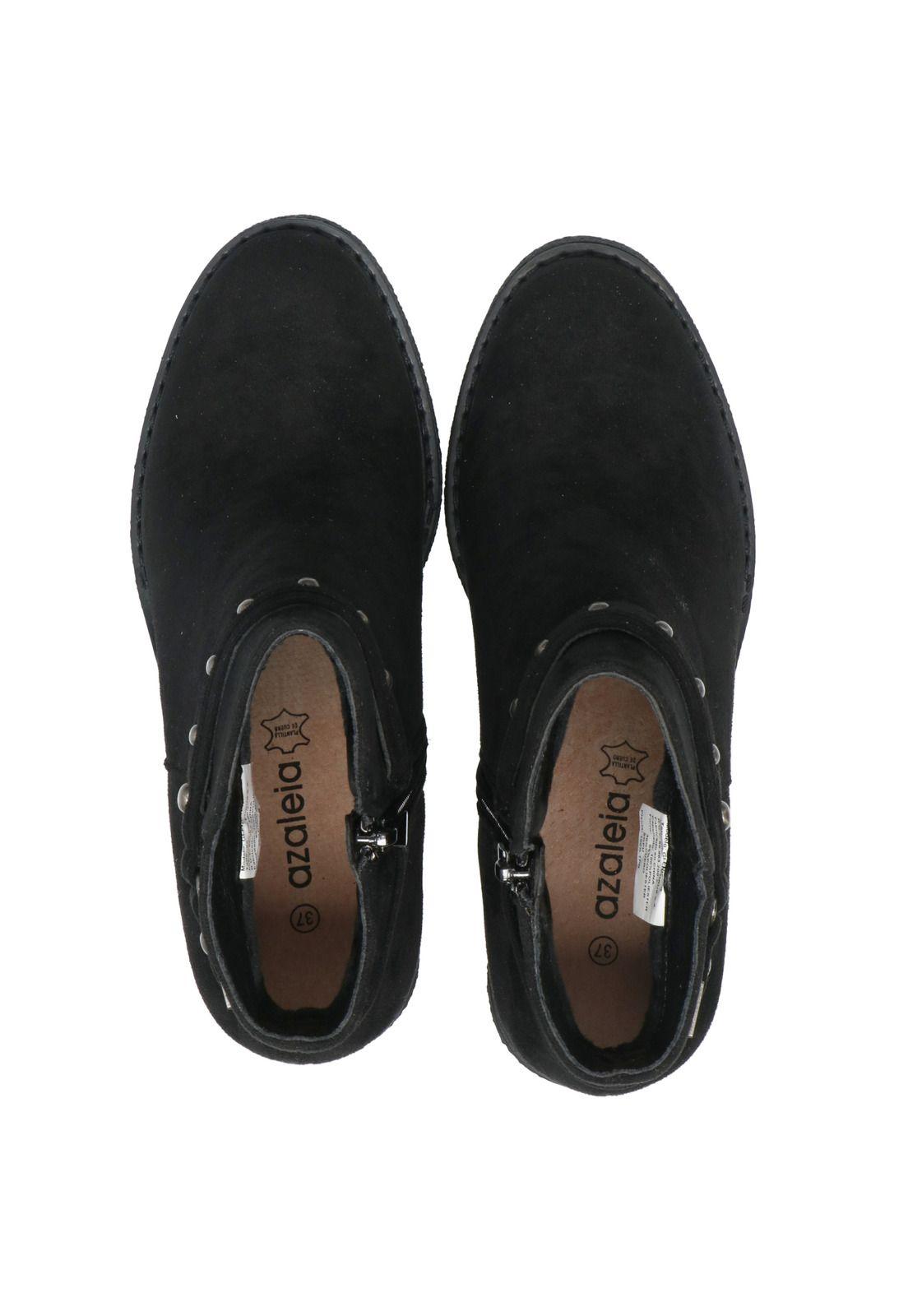 Botín Mujer Glenister Negro-5