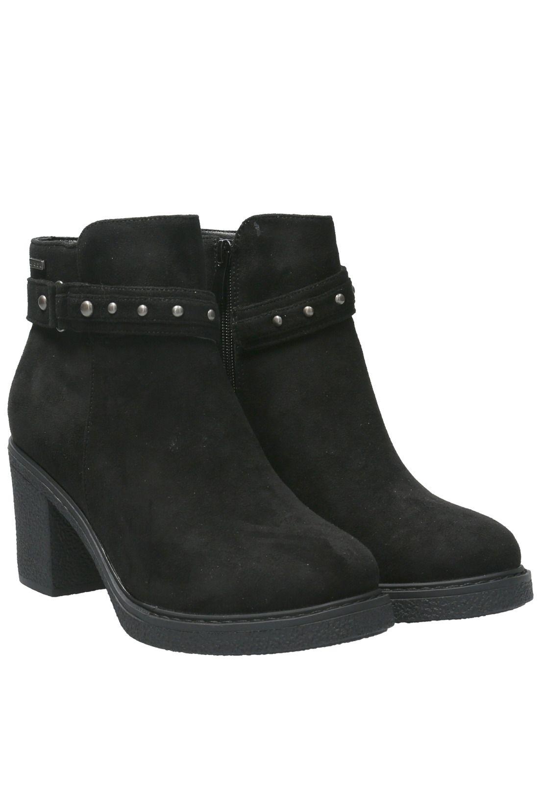 Botín Mujer Glenister Negro-6