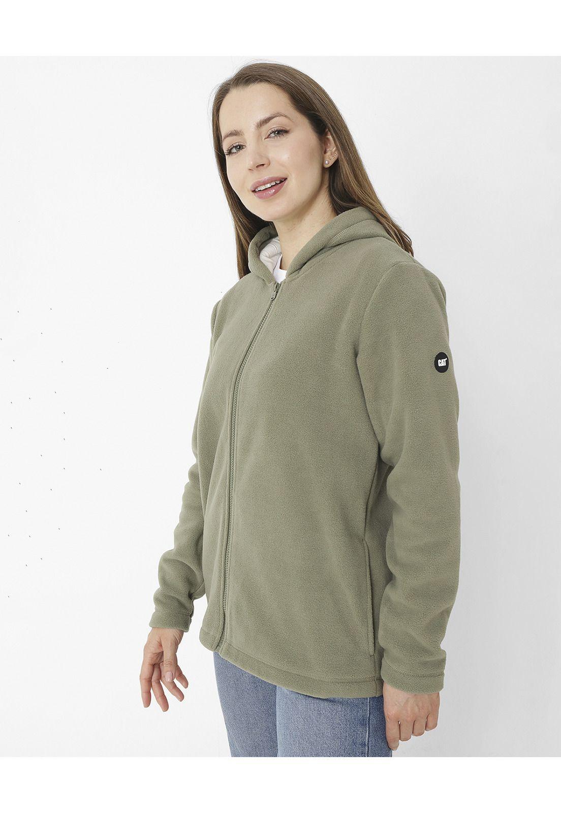 Polar W Full Zip Polar Fle Gris Mujer-3
