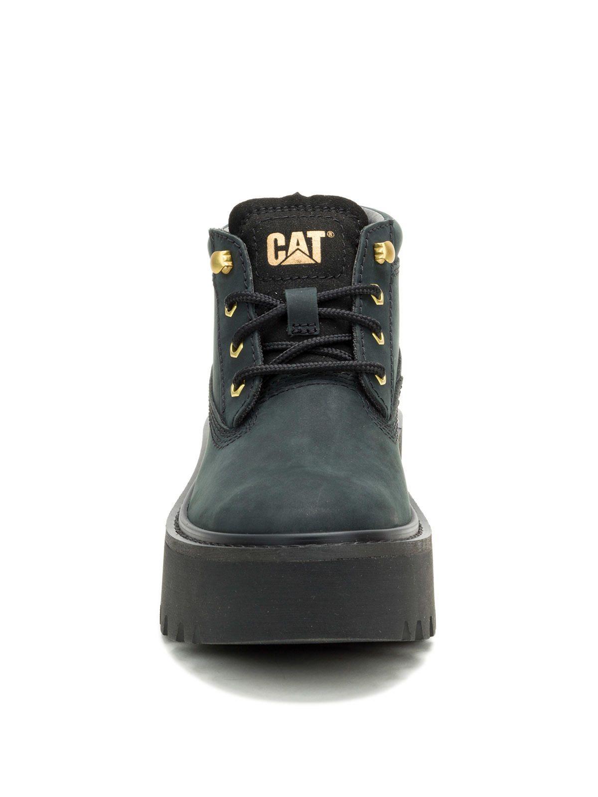Botín Colorado Max Chukka Mujer Negro-4