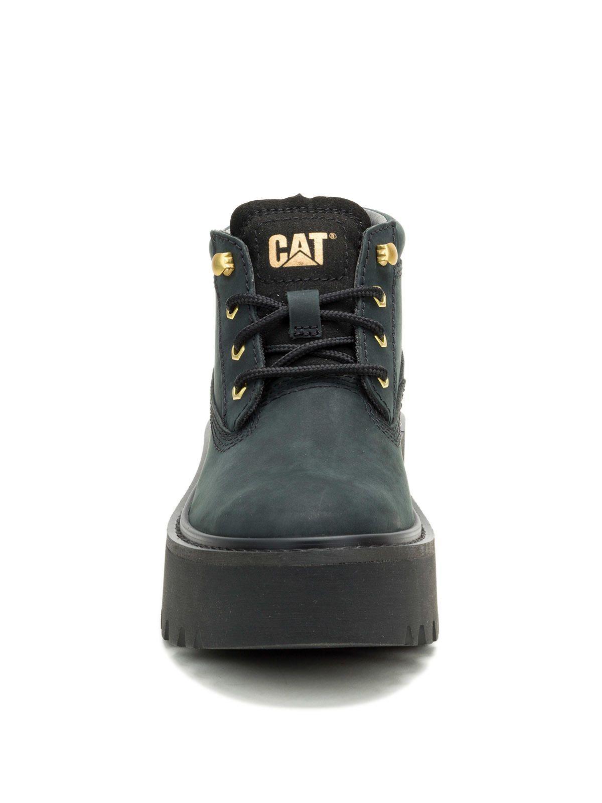 Botín Colorado Max Chukka Mujer Negro-4