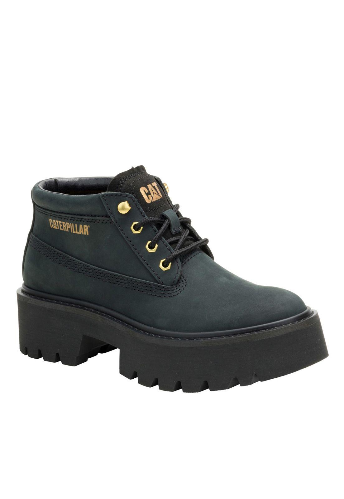 Botín Colorado Max Chukka Mujer Negro-0