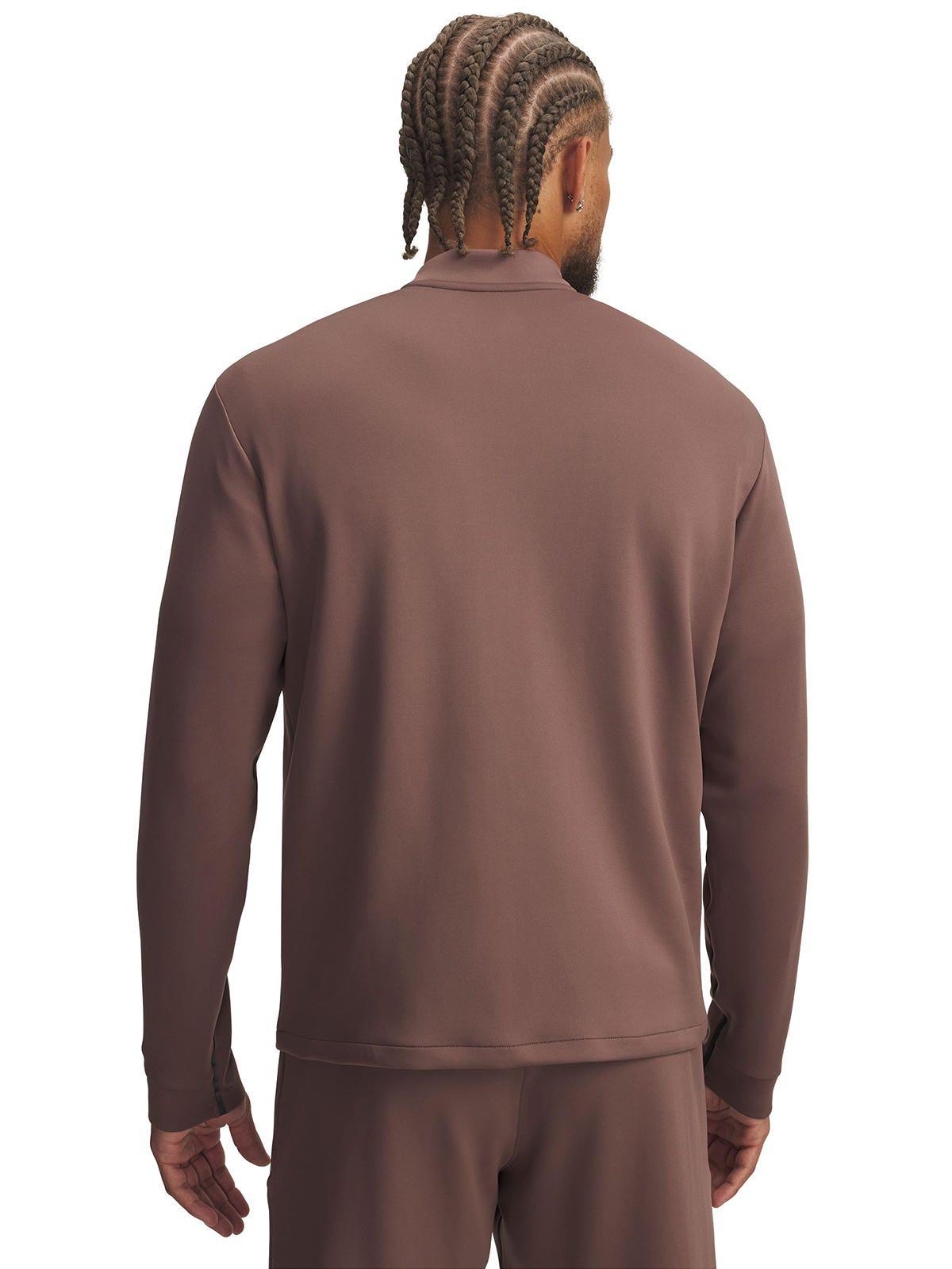 Chaqueta de Basketball para Hombre Drive Pro Café -1