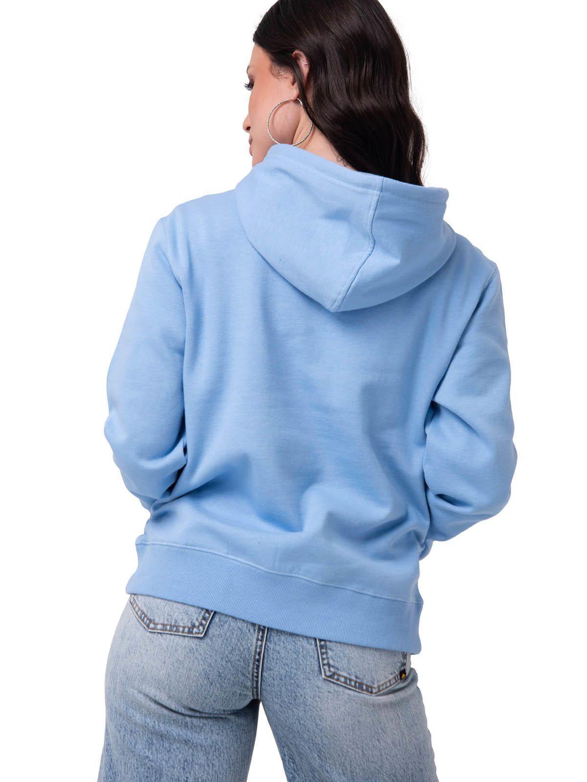 Polerón Mujer W Fleece Caterpillar Celeste-3