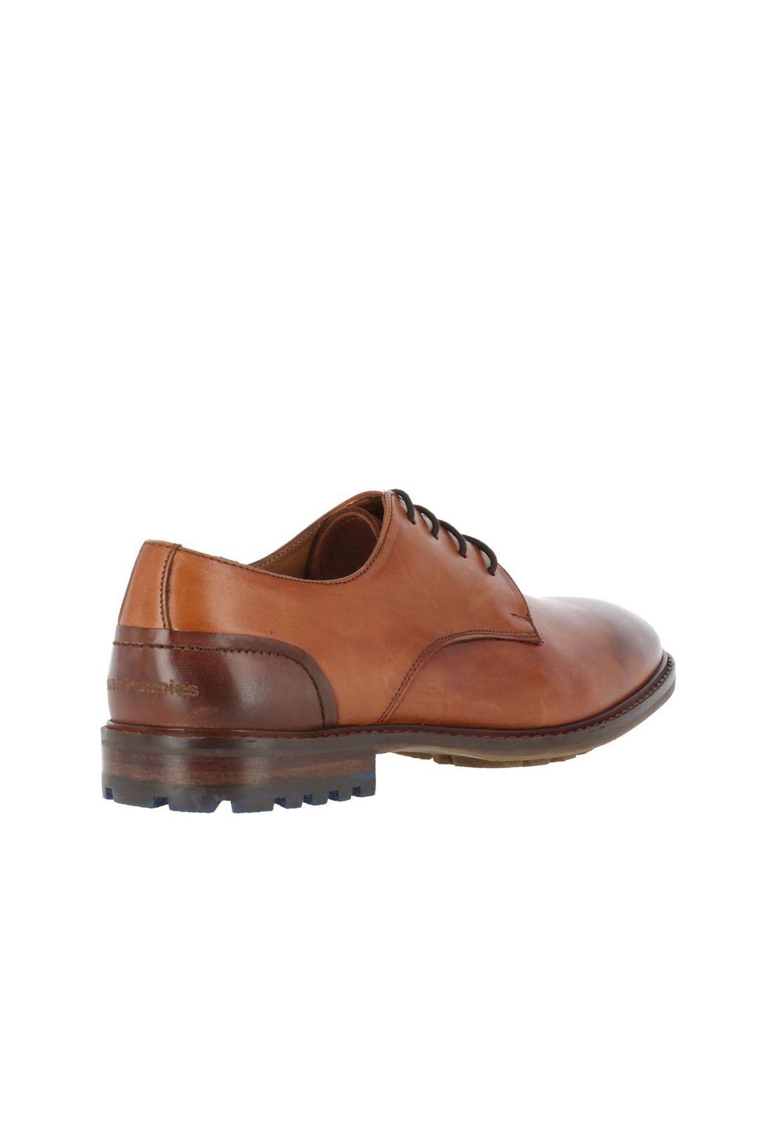 Zapato Leather Earl Ii Café-4